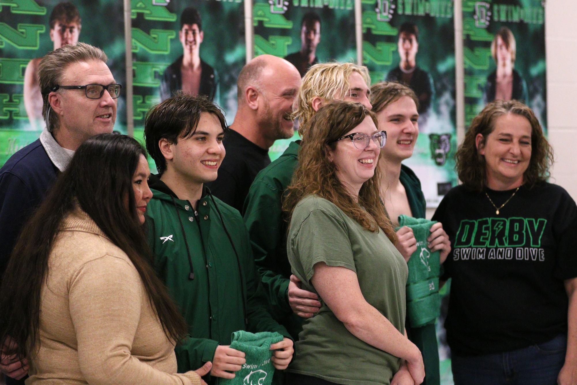 Senior night boys swim and dive (Photos by Maggie Elliott)