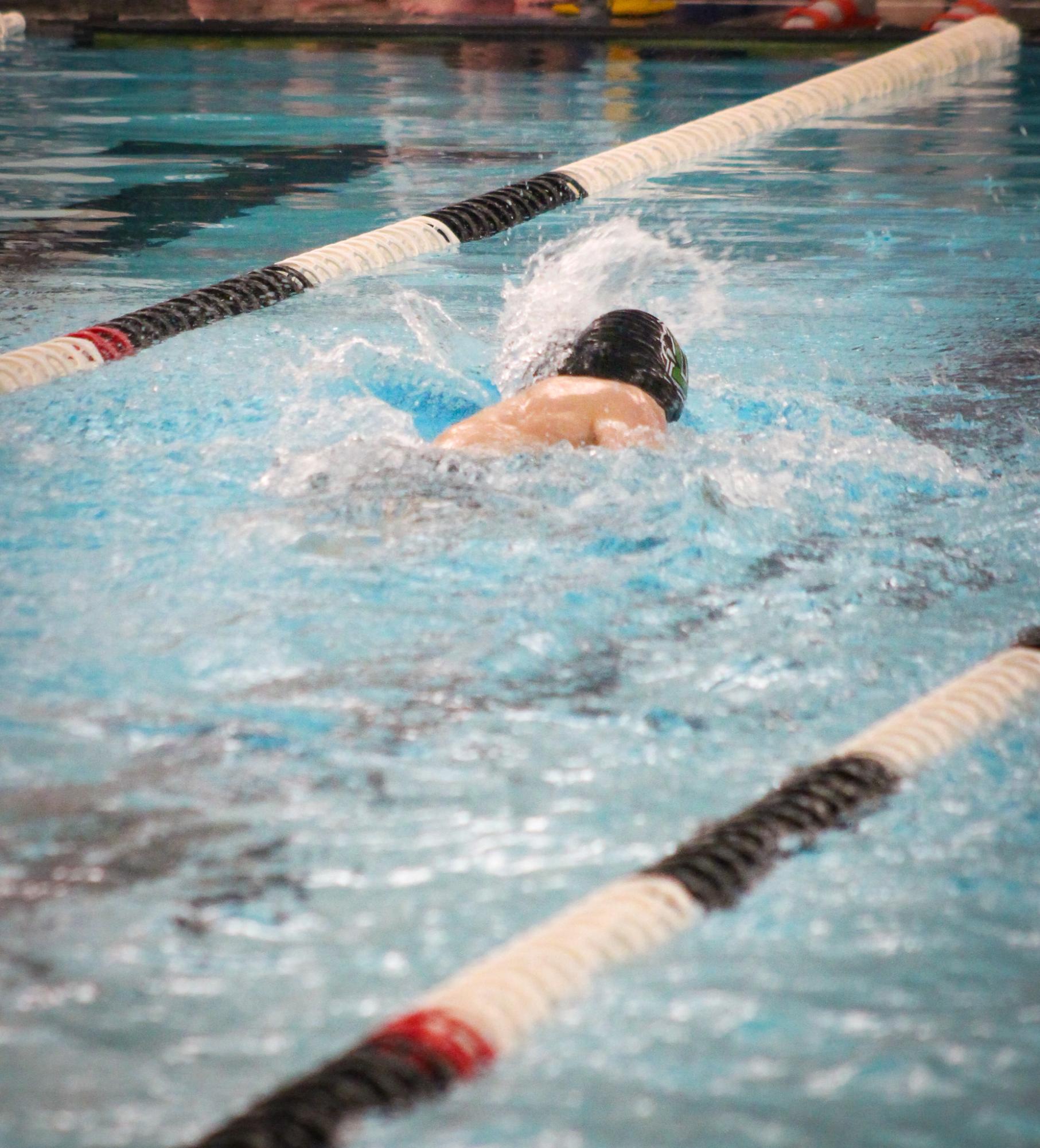 Boys swim at Campus (Photos by Alexis King)