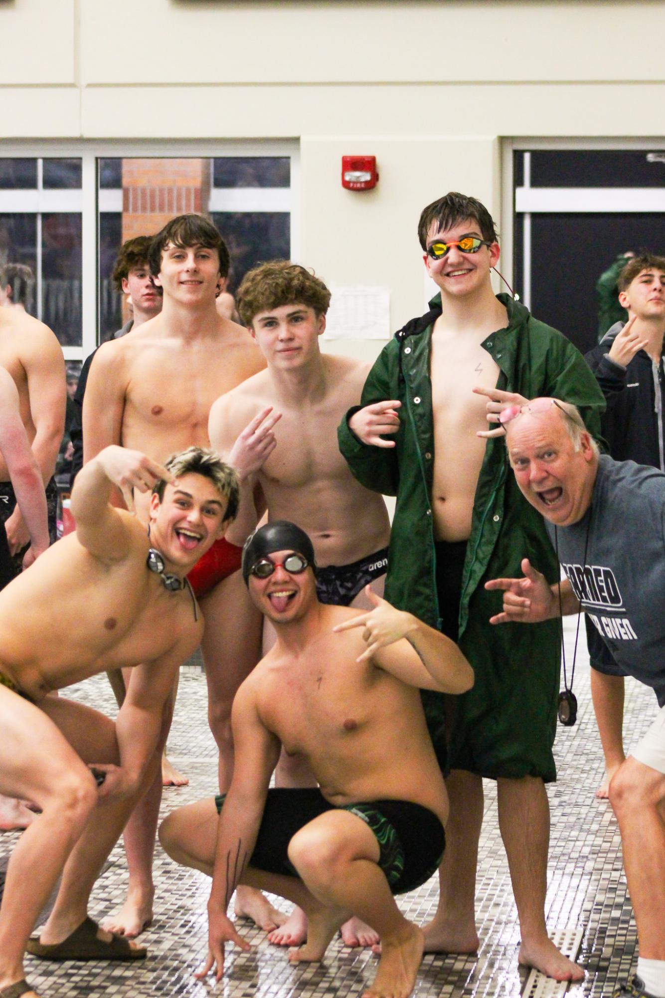 Boys swim at Campus (Photos by Alexis King)