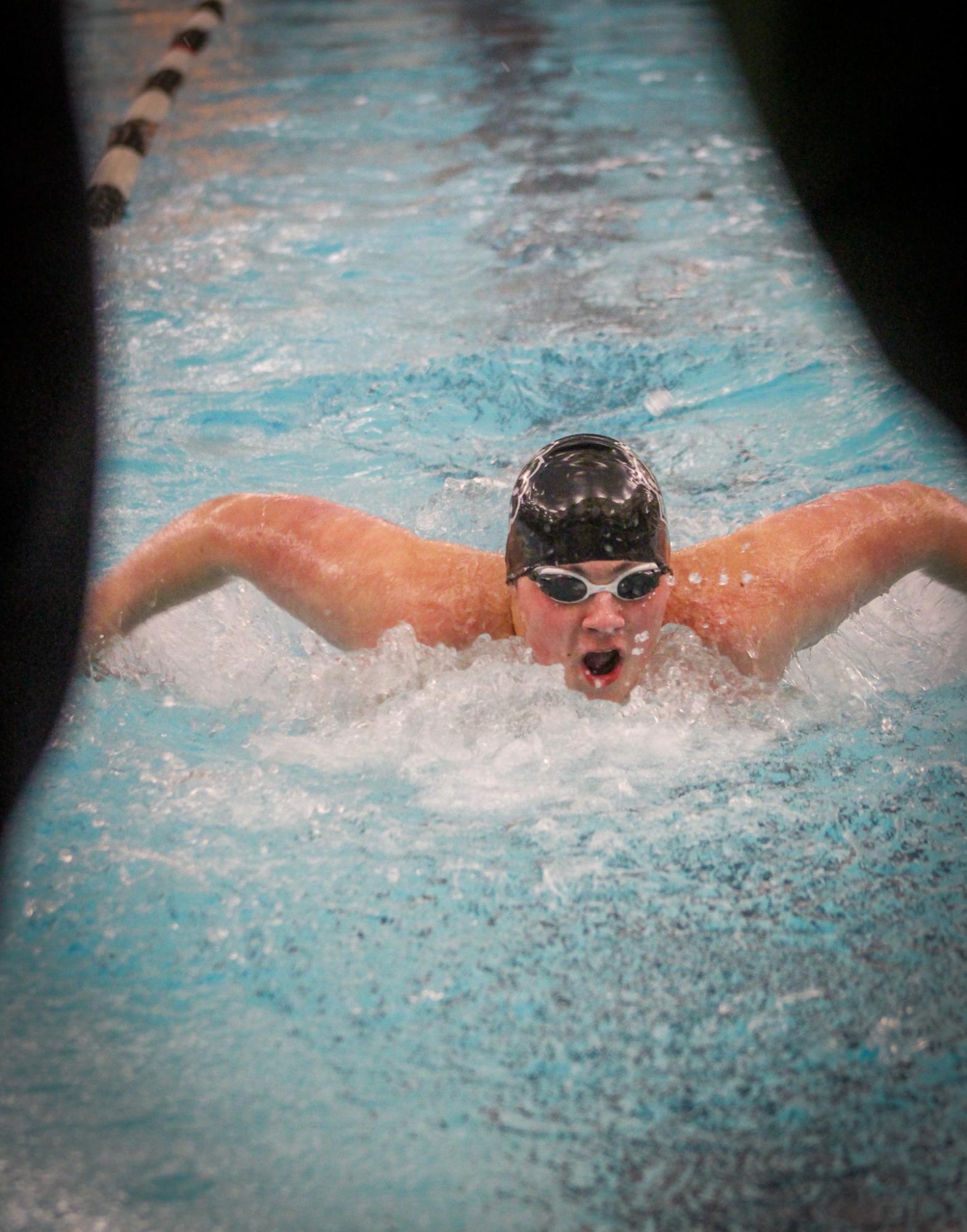 Boys swim at Campus (Photos by Alexis King)