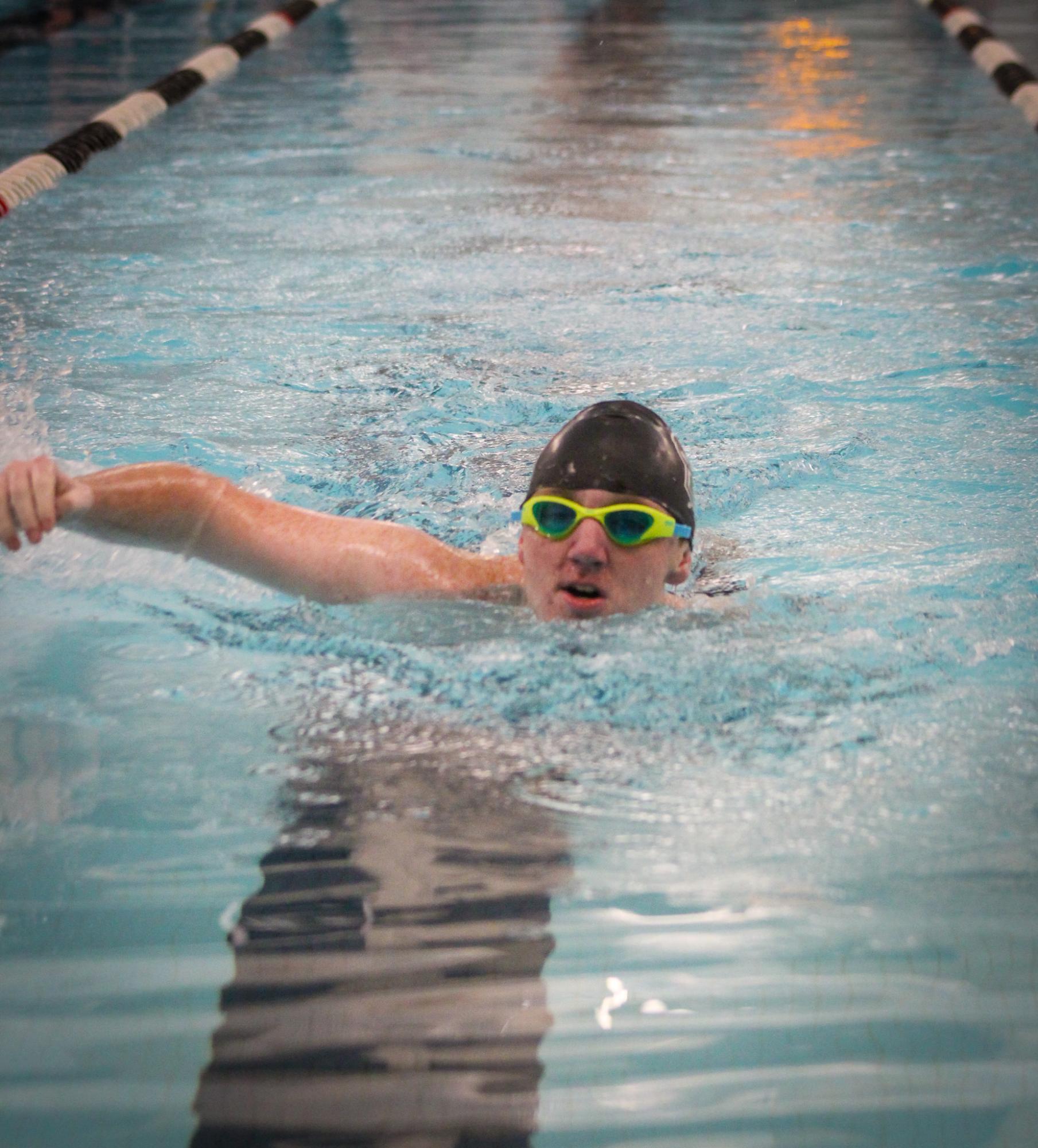 Boys swim at Campus (Photos by Alexis King)