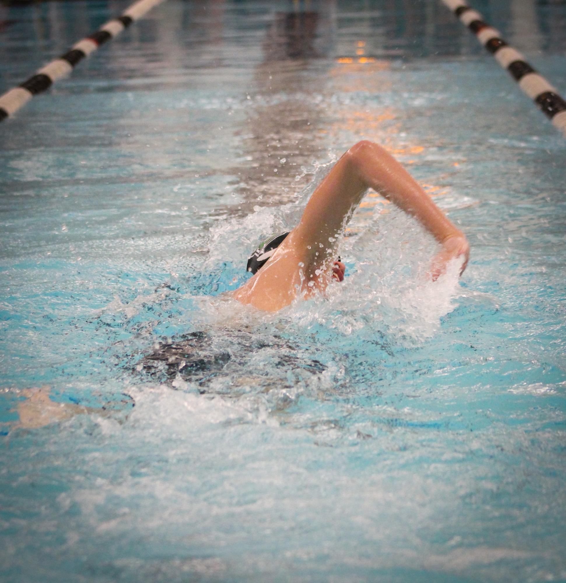 Boys swim at Campus (Photos by Alexis King)