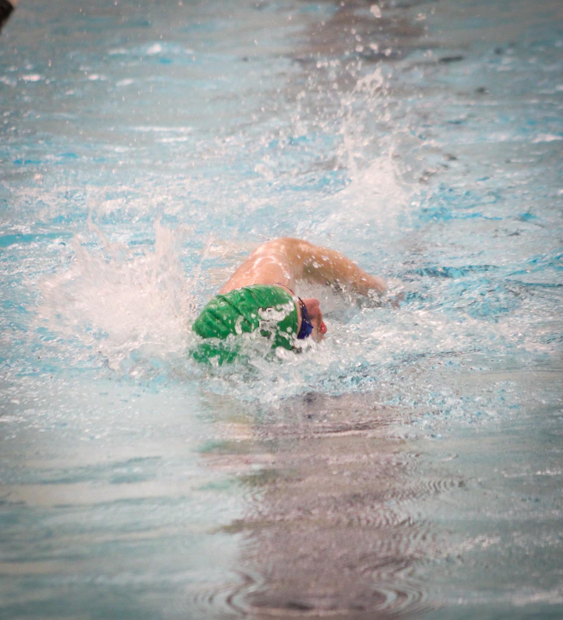 Boys swim at Campus (Photos by Alexis King)