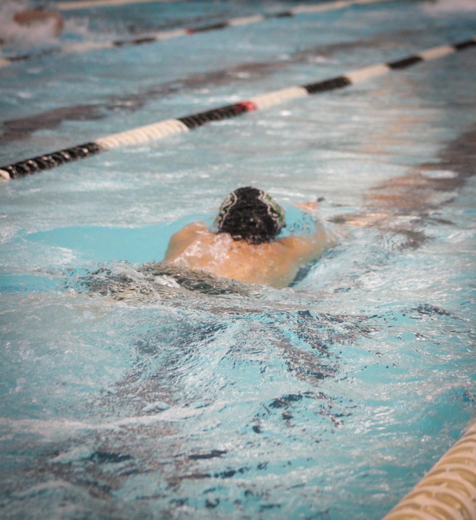 Boys swim at Campus (Photos by Alexis King)