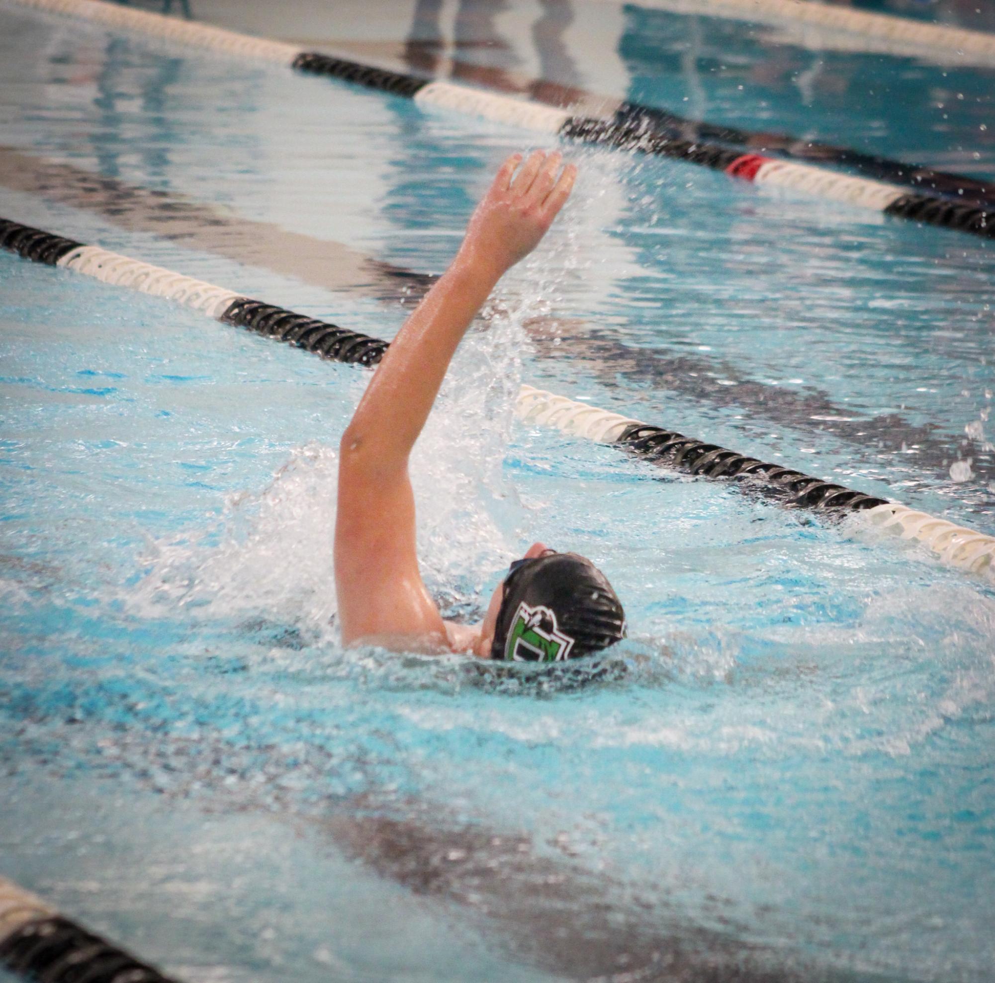 Boys swim at Campus (Photos by Alexis King)