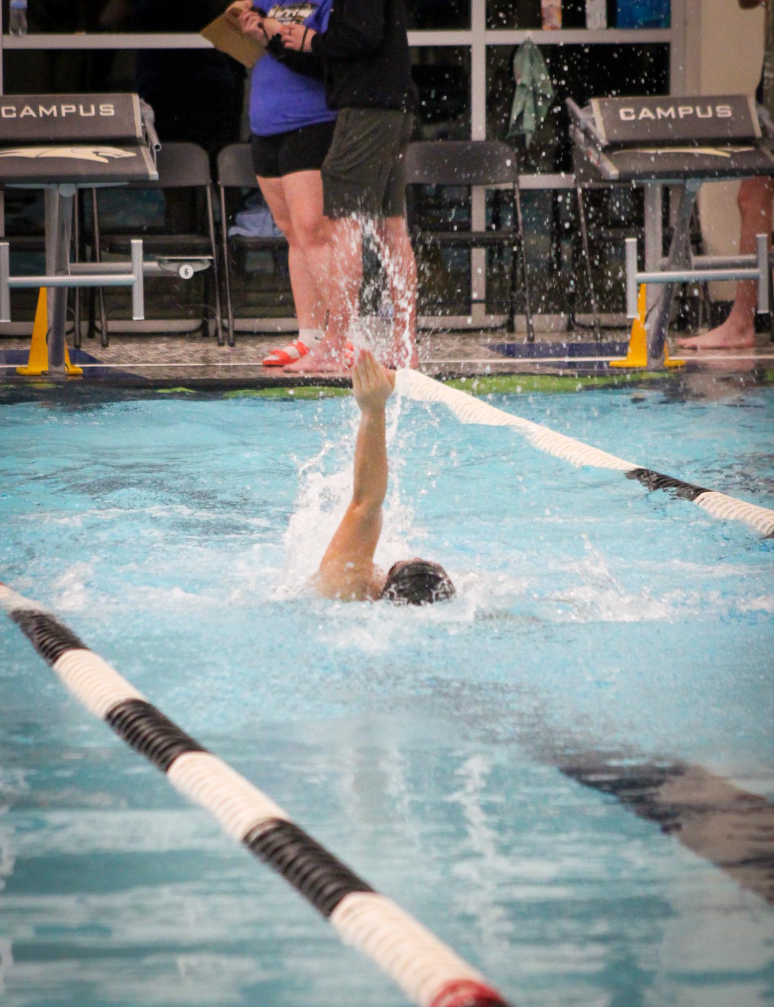 Boys swim at Campus (Photos by Alexis King)