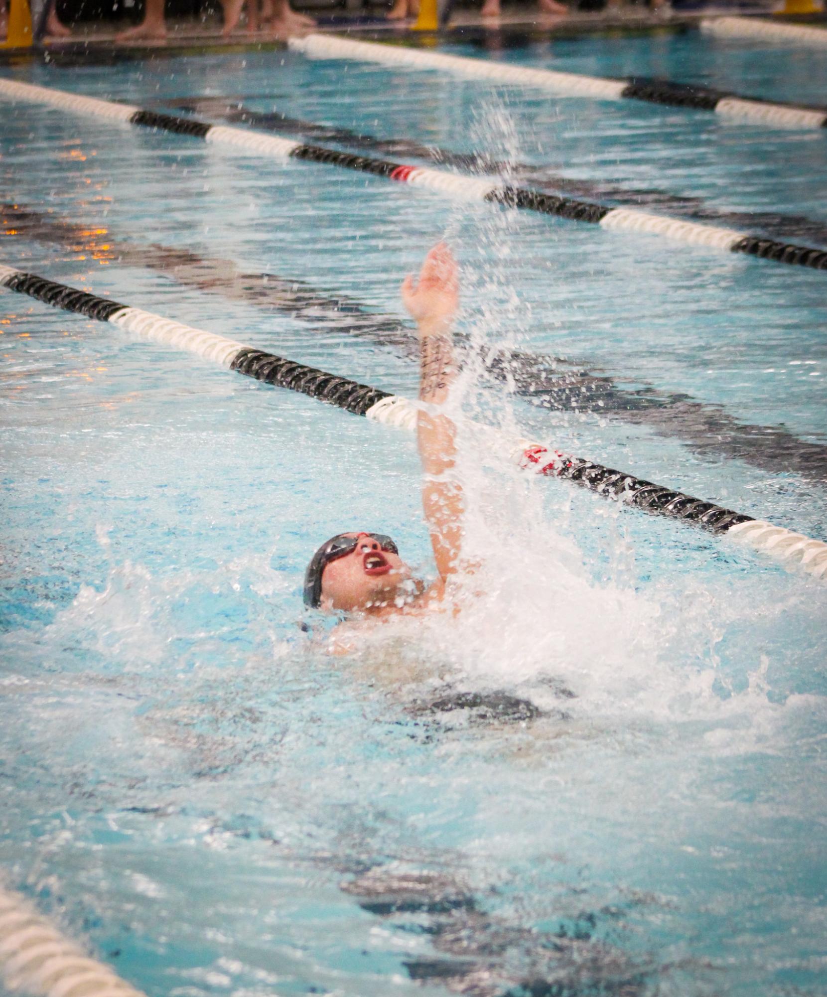 Boys swim at Campus (Photos by Alexis King)