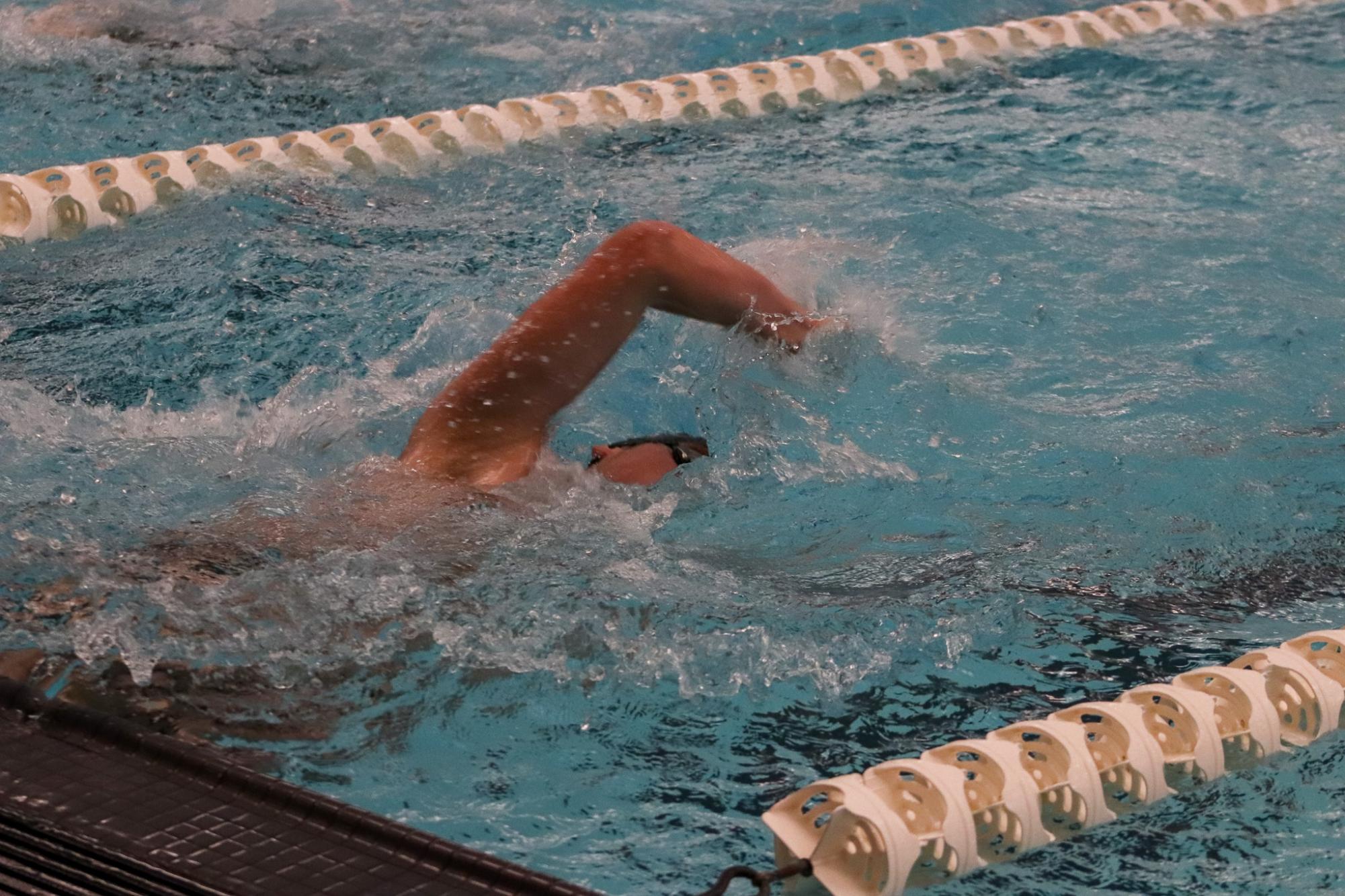 Boys swim at Campus (Photos by Delainey Stephenson)