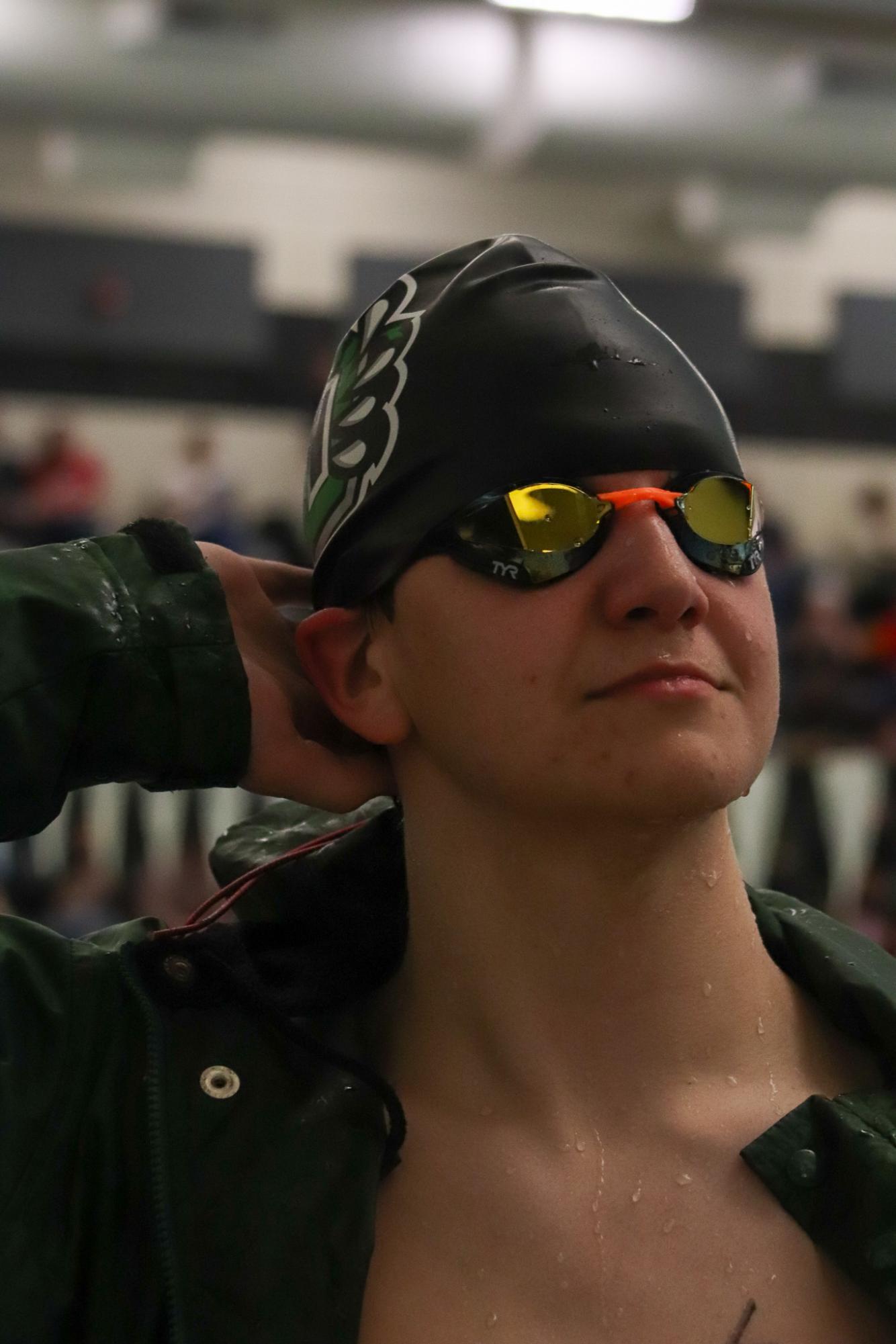 Boys swim at Campus (Photos by Delainey Stephenson)