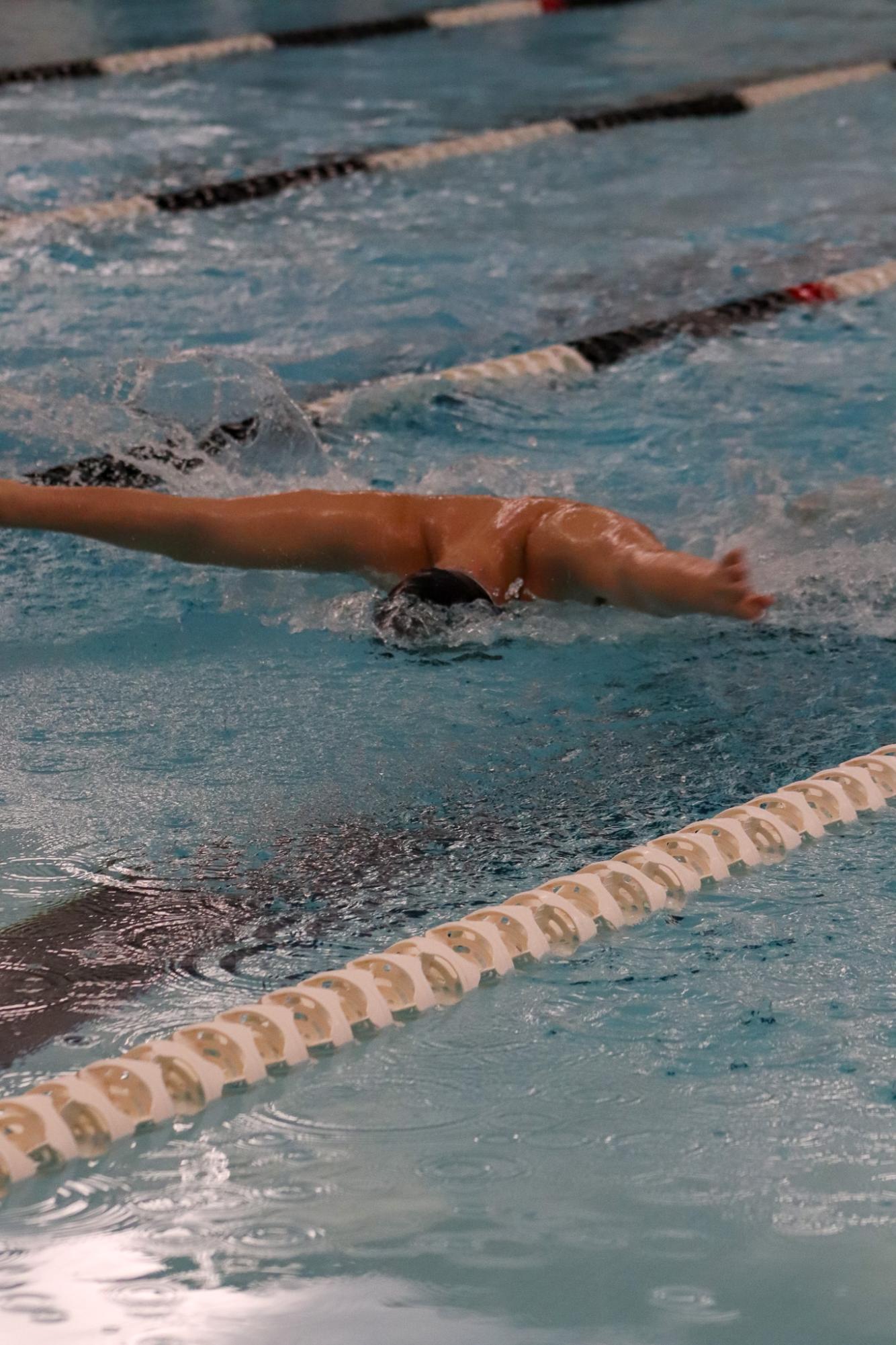 Boys swim at Campus (Photos by Delainey Stephenson)