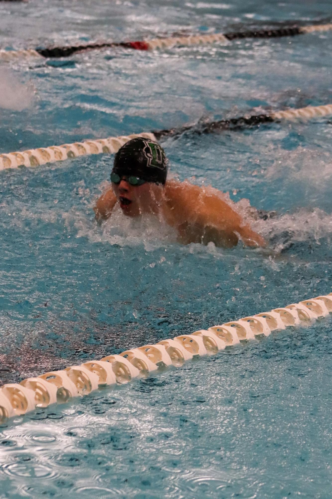 Boys swim at Campus (Photos by Delainey Stephenson)