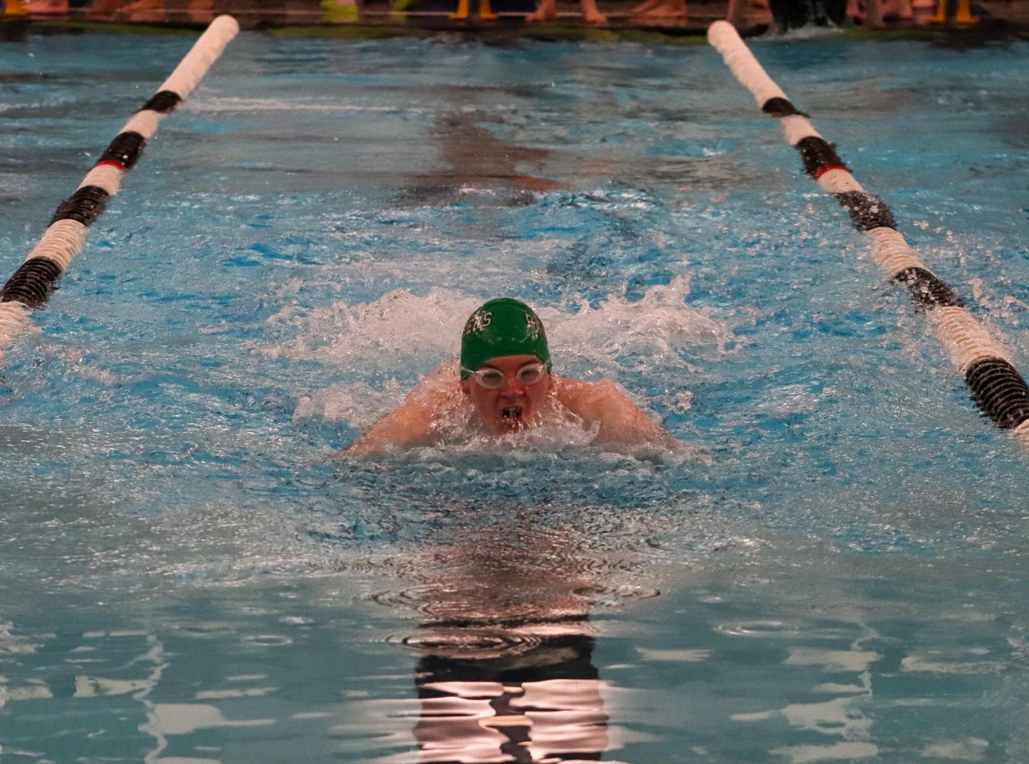 Boys swim at Campus (Photos by Delainey Stephenson)