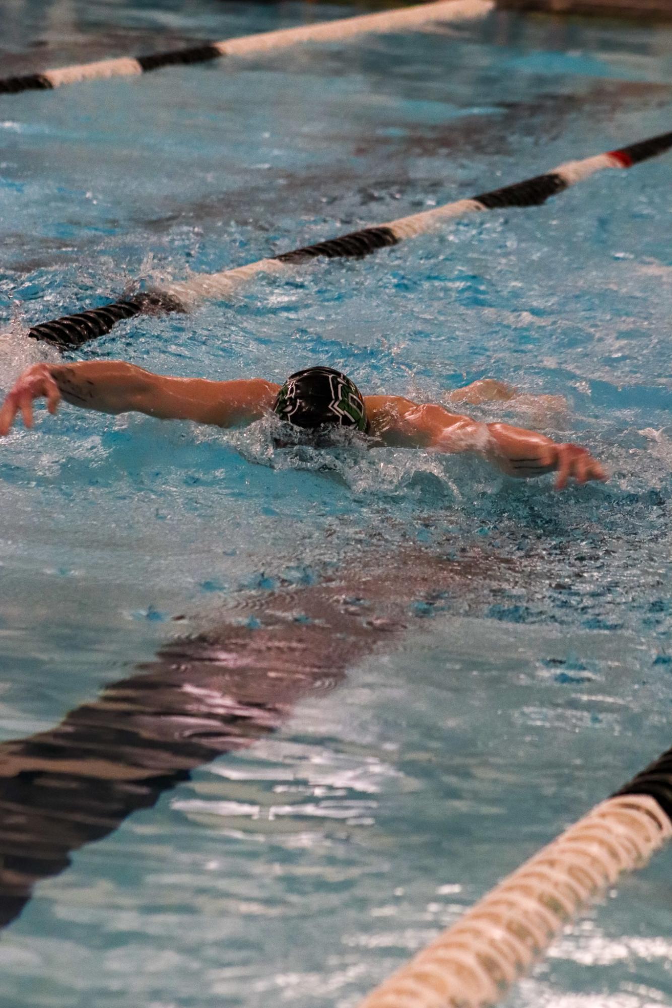 Boys swim at Campus (Photos by Delainey Stephenson)