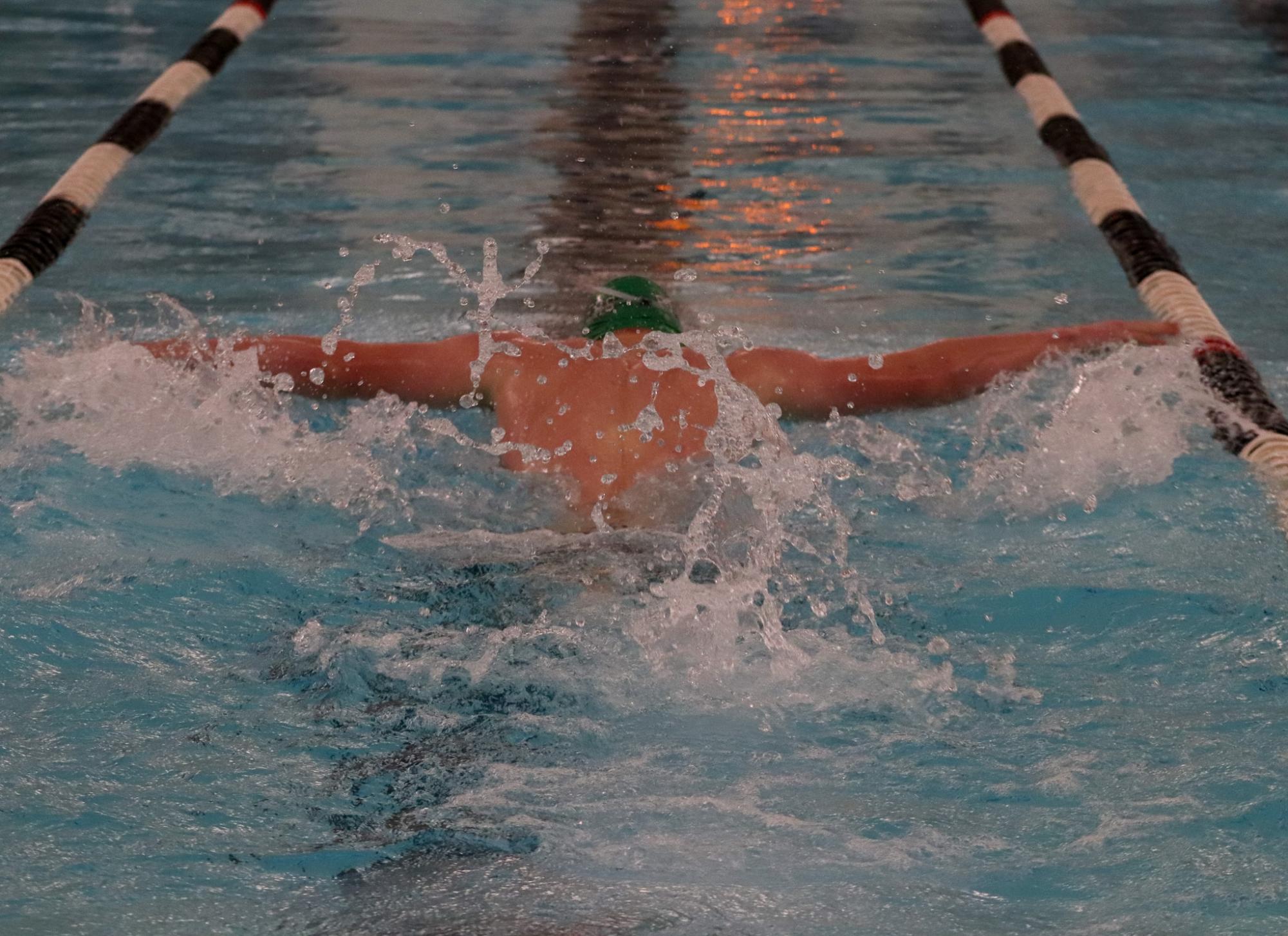 Boys swim at Campus (Photos by Delainey Stephenson)