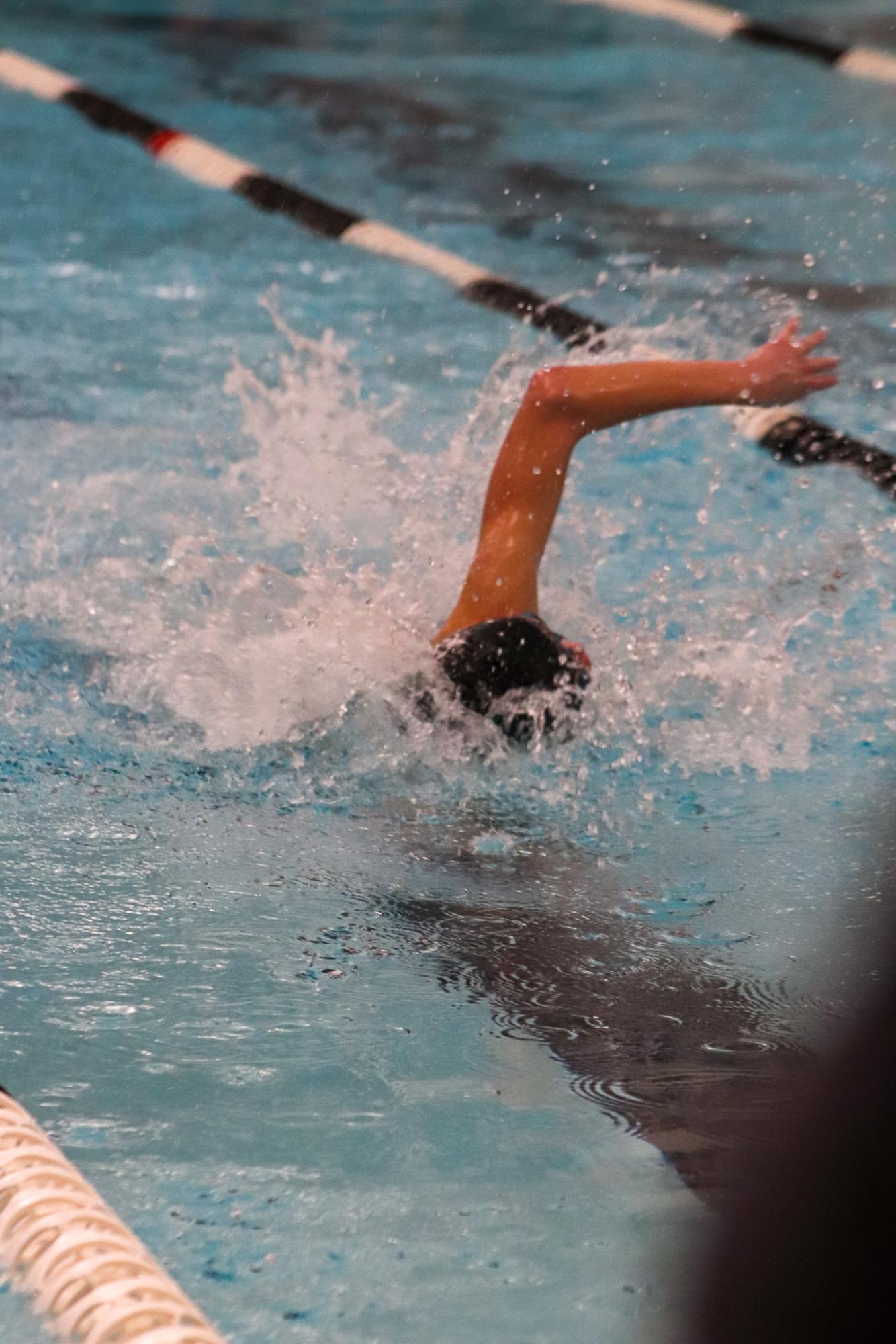 Boys swim at Campus (Photos by Delainey Stephenson)