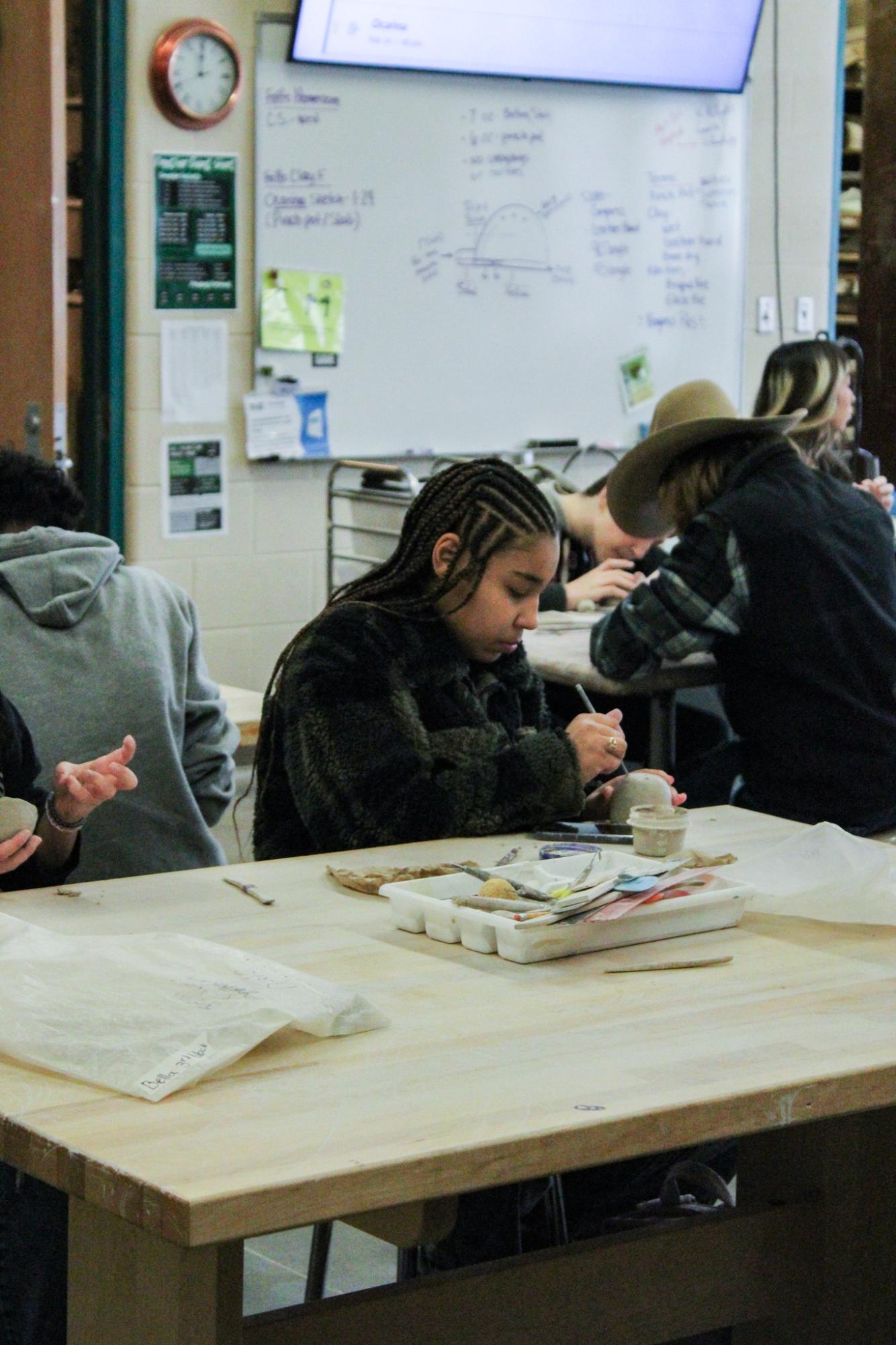 Ocarina Clay projects (Photos by Kaelyn Kissack)