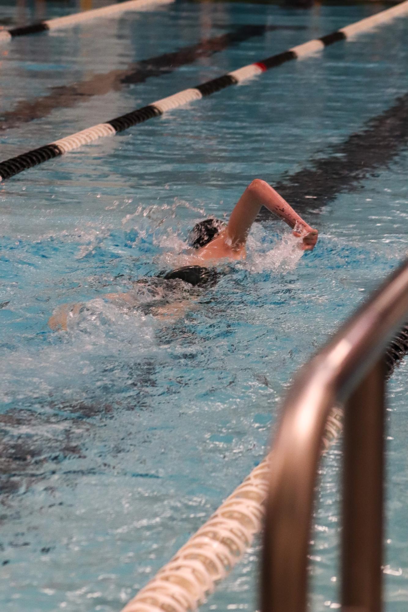 Boys swim at Campus (Photos by Delainey Stephenson)