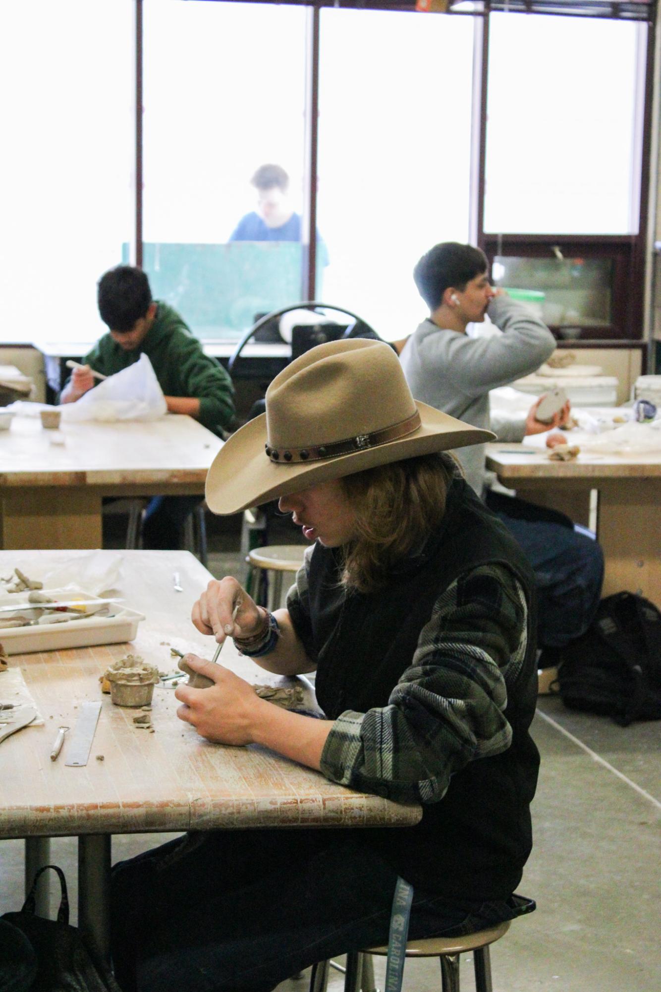 Ocarina Clay projects (Photos by Kaelyn Kissack)