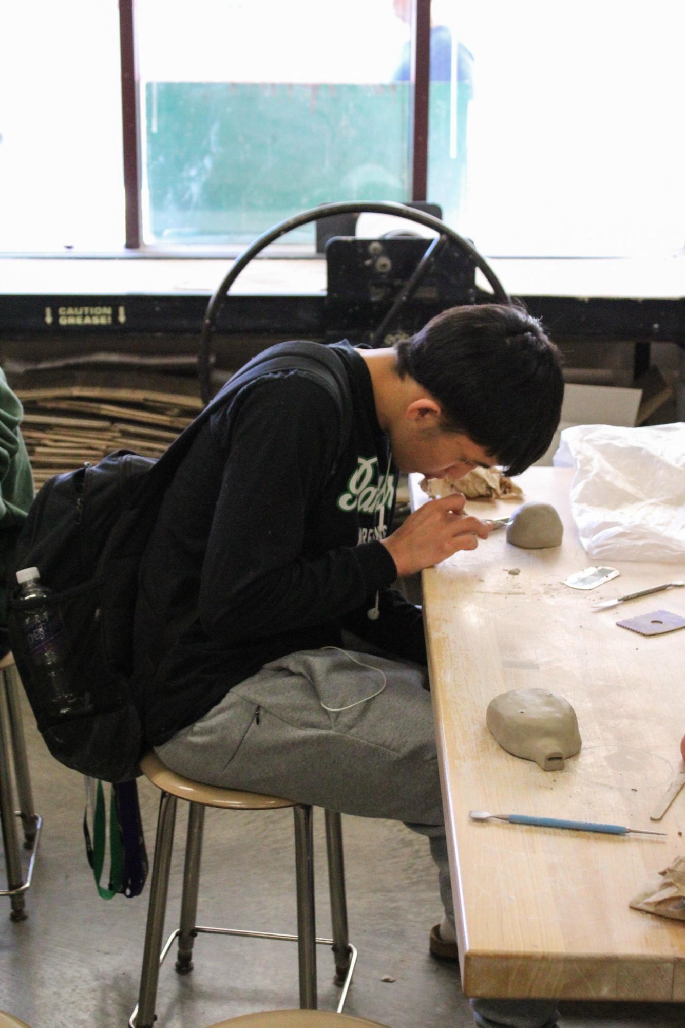 Ocarina Clay projects (Photos by Kaelyn Kissack)