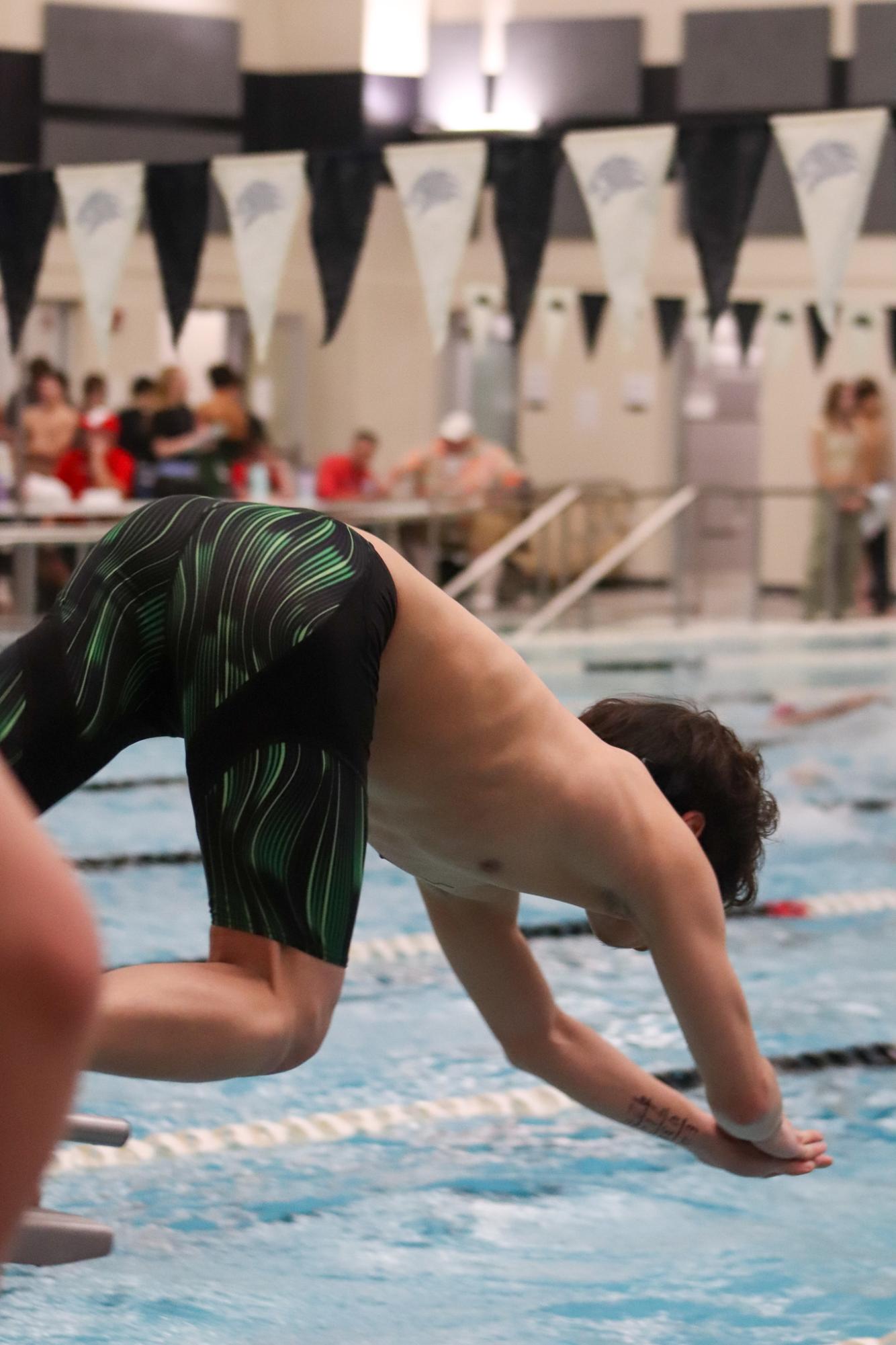 Boys swim at Campus (Photos by Delainey Stephenson)