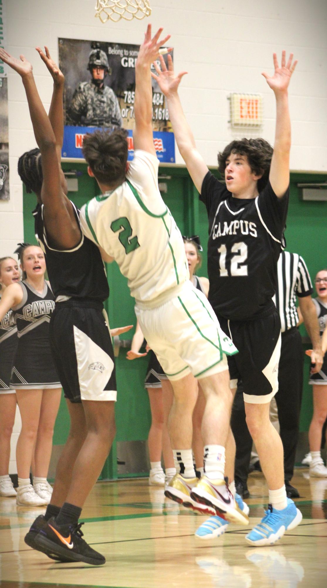 Boys varsity basketball vs. Campus (Photos by Persephone Ivy)