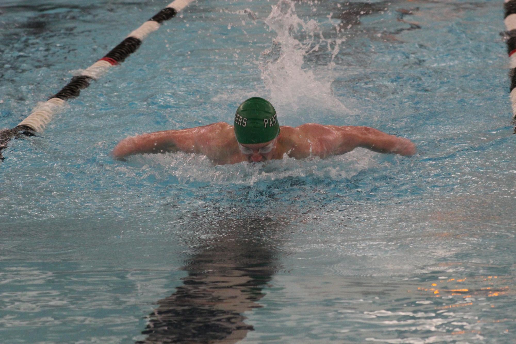 Boys swim at campus (photos by Stevie Hoppock)