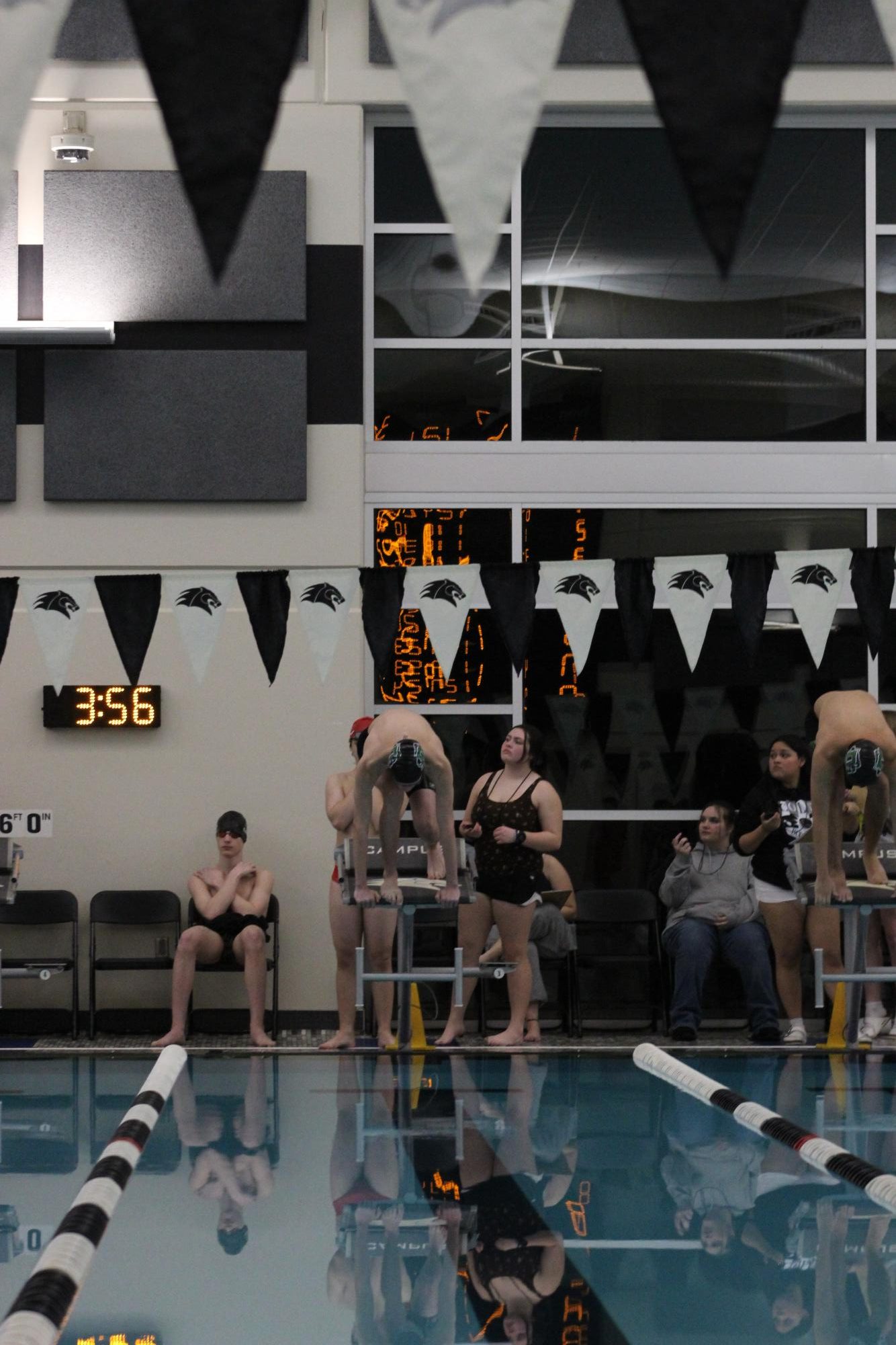 Boys swim at campus (photos by Stevie Hoppock)