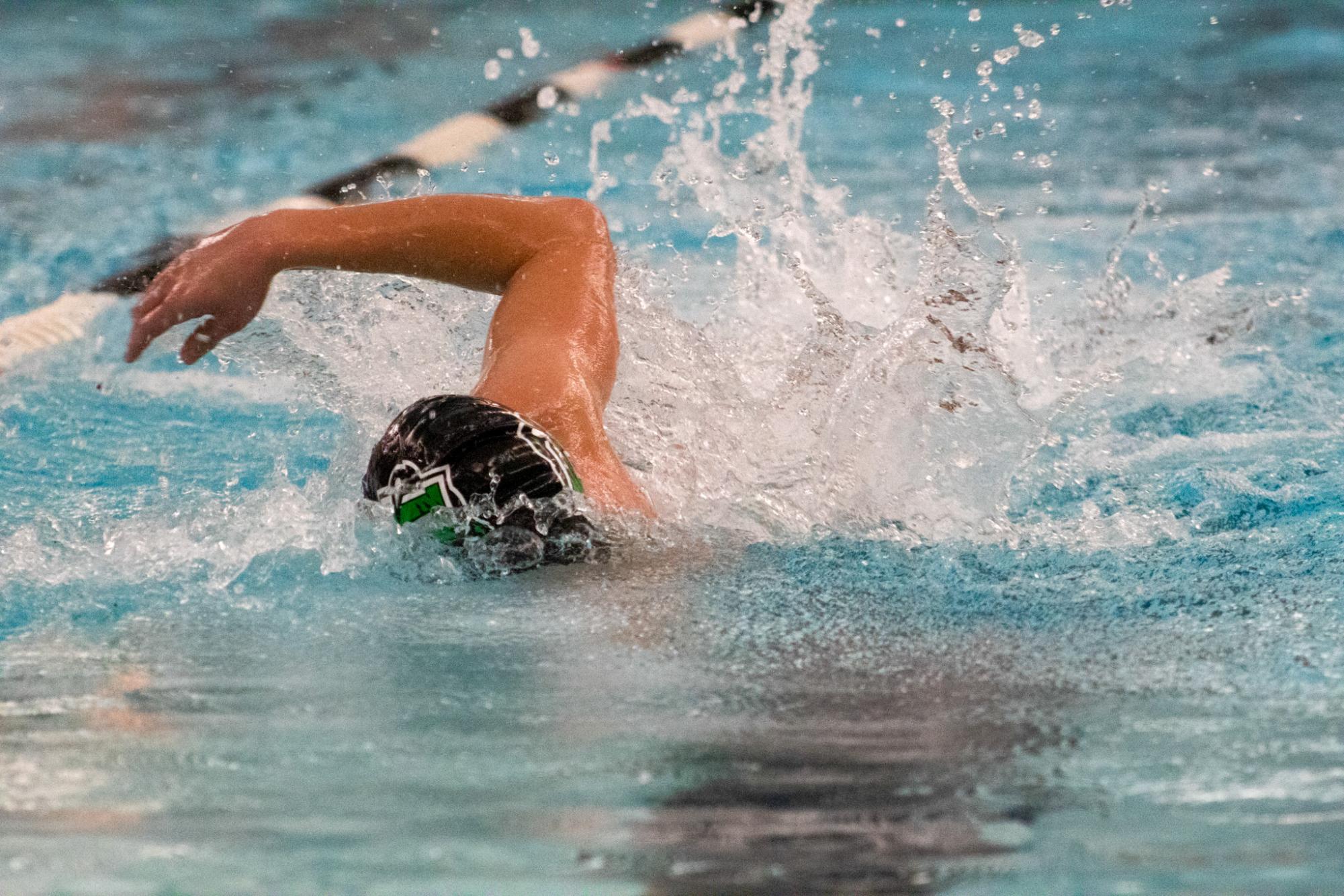 Boys swim at campus (photos by Stevie Hoppock)