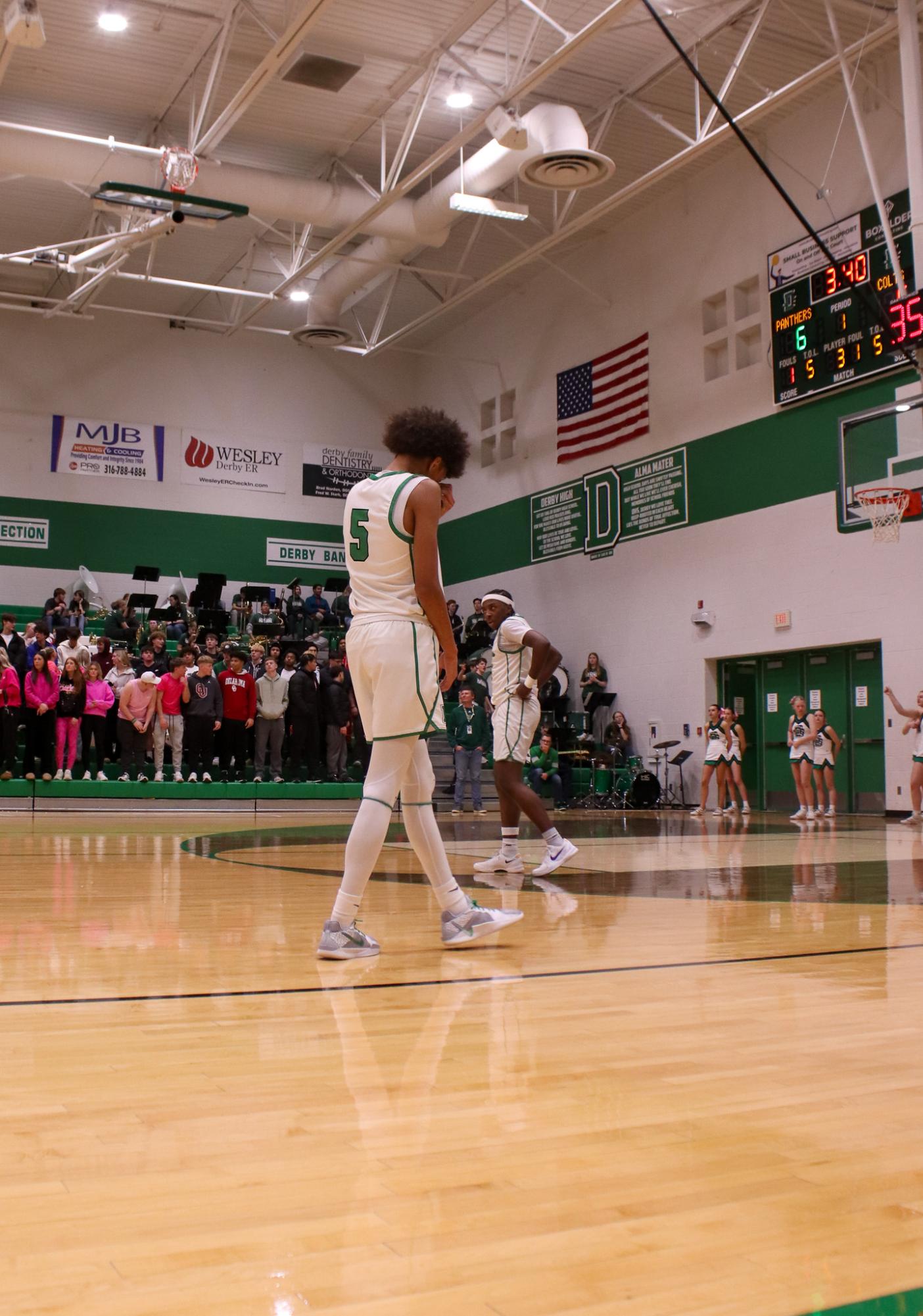 Boys Varsity Basketball vs. Campus (Photos by Delainey Stephenson)