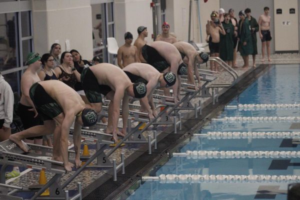 DHS varsity boys swim completed against Campus, Maize, Maize South, Rose Hill, El Dorado, Southeast Saline, Independence, Junction City, and Great Bend at Campus High School. The team finished fourth overall, with Campus claiming first.
