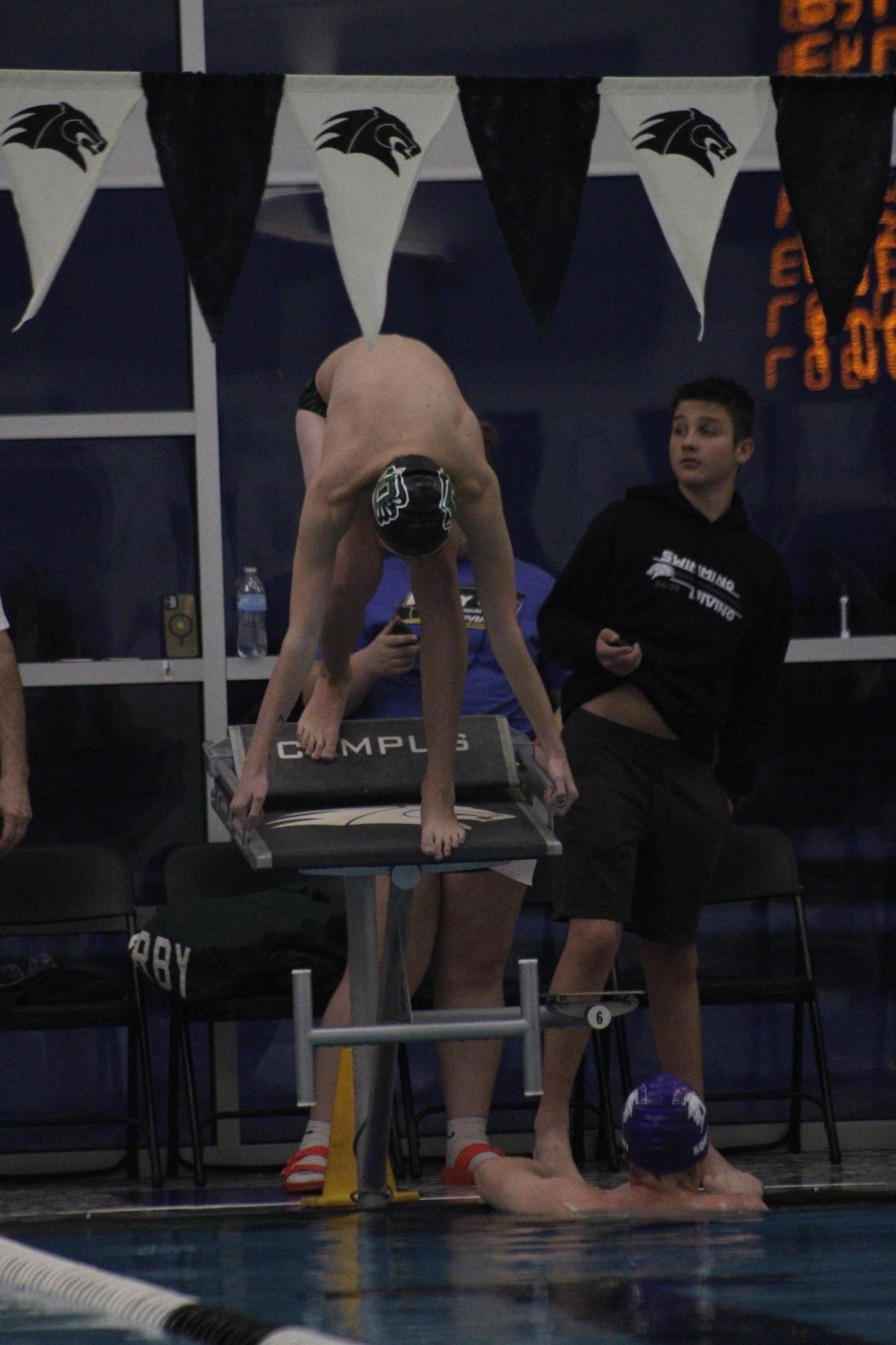 Boys swim at Campus (Photos by Madison Quade)