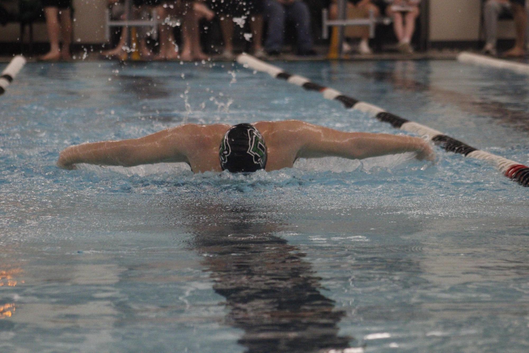 Boys swim at Campus (Photos by Madison Quade)