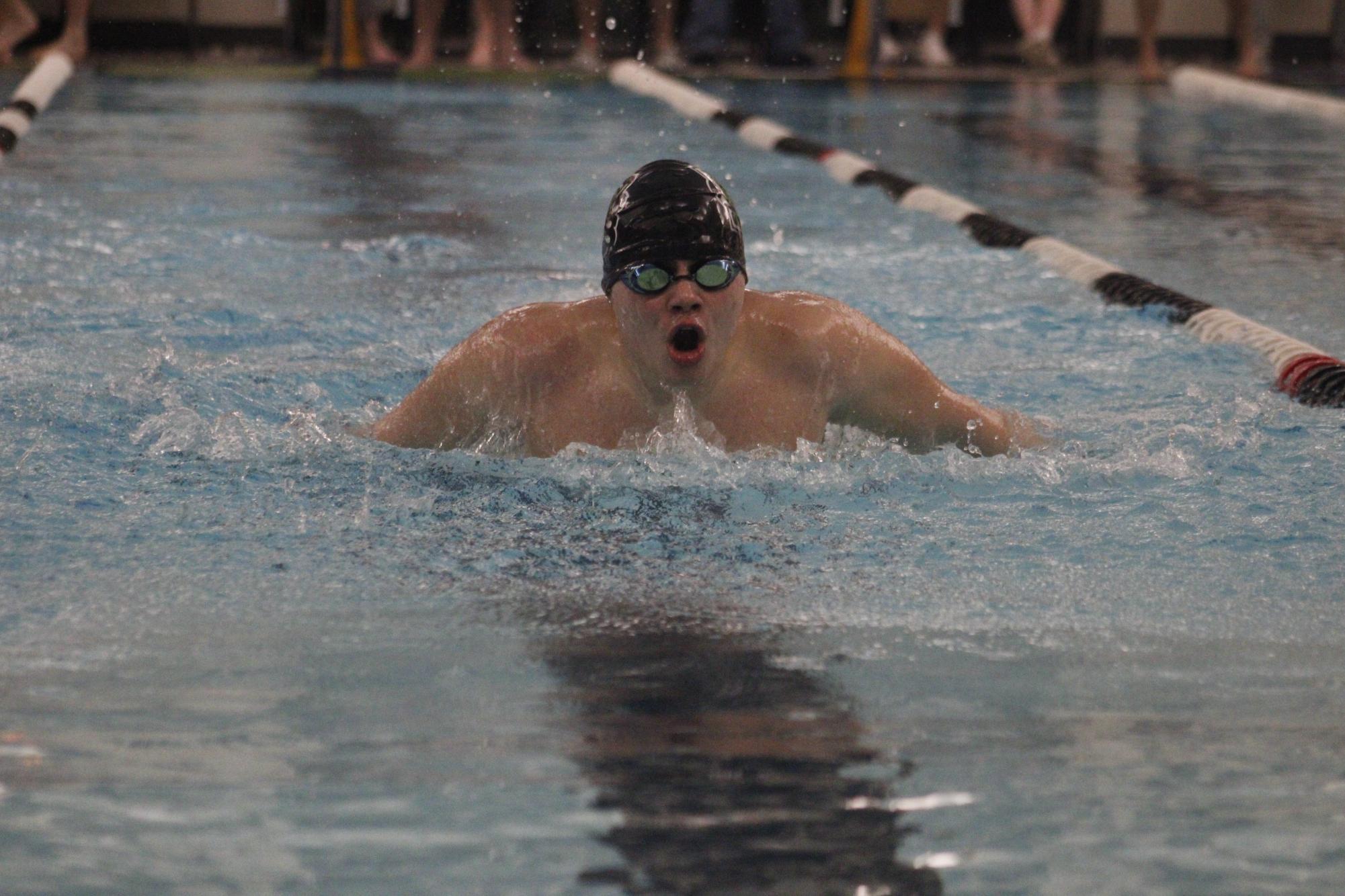 Boys swim at Campus (Photos by Madison Quade)