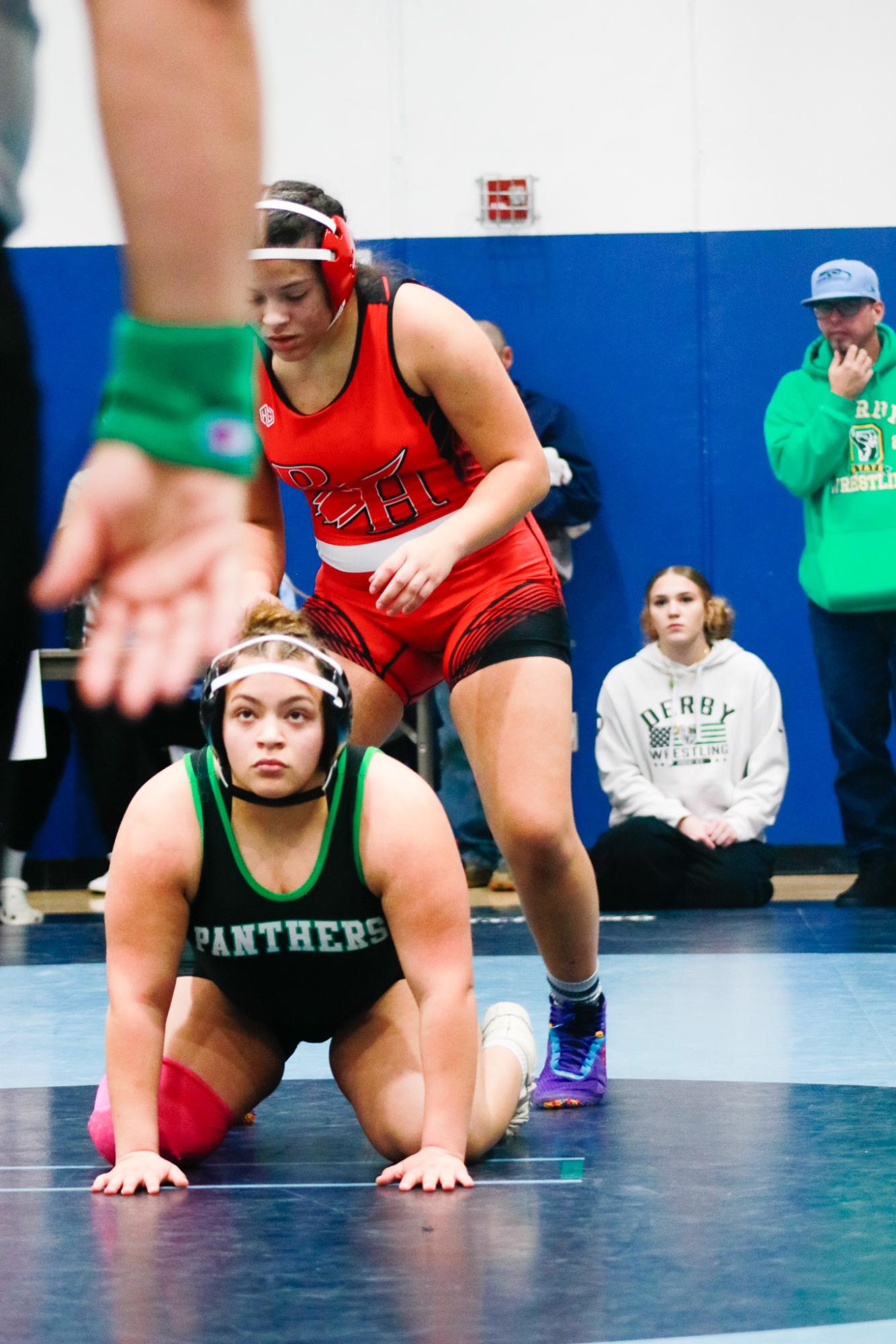 Girls wrestling tournament at Clearwater (Photos by Ava Mbawuike)