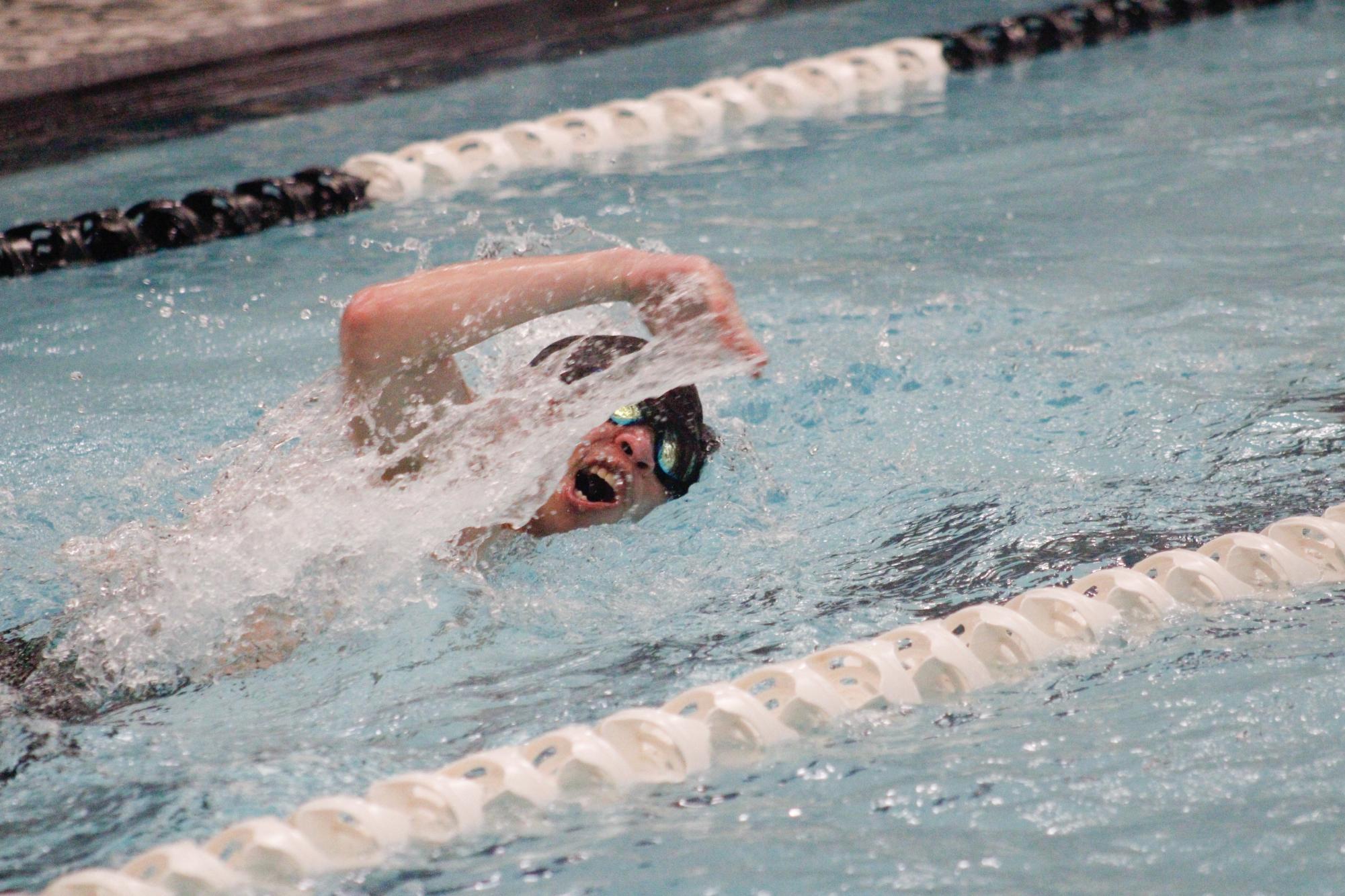 Boys swim at Campus (Photos by Madison Quade)