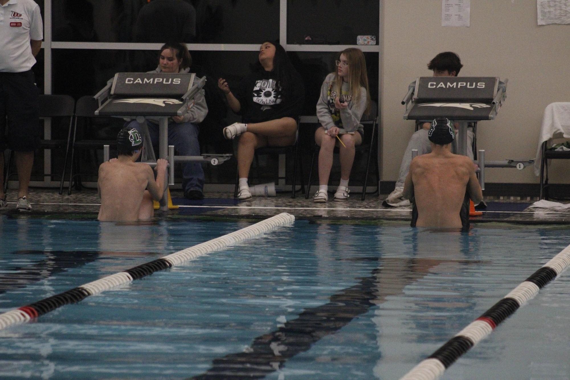 Boys swim at Campus (Photos by Madison Quade)