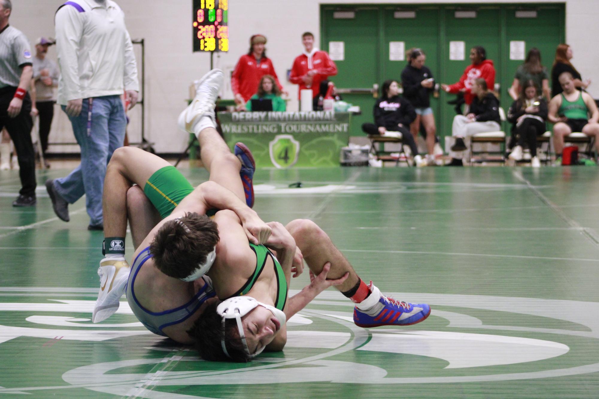 Boys Wrestling tournament at home