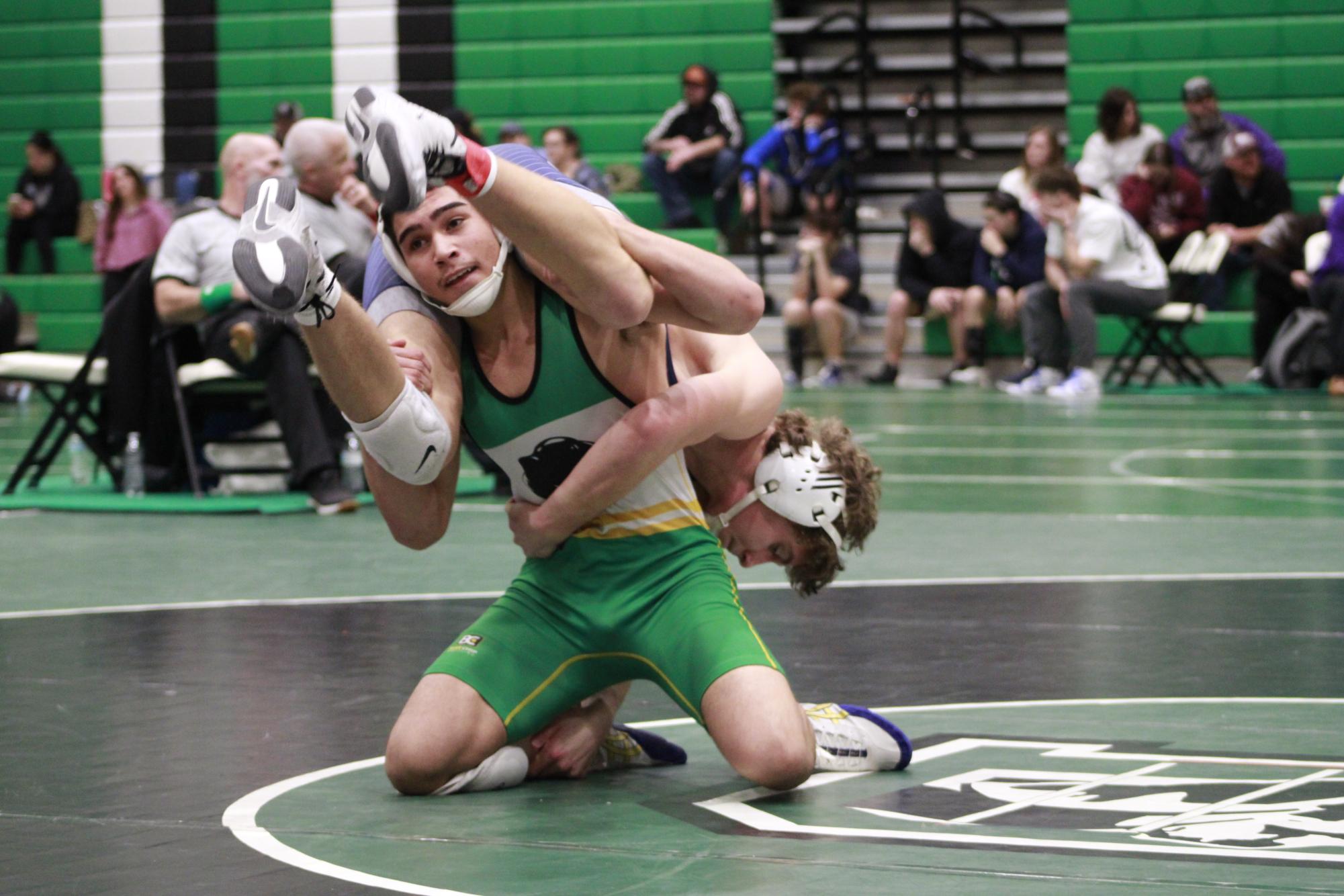 Boys Wrestling tournament at home