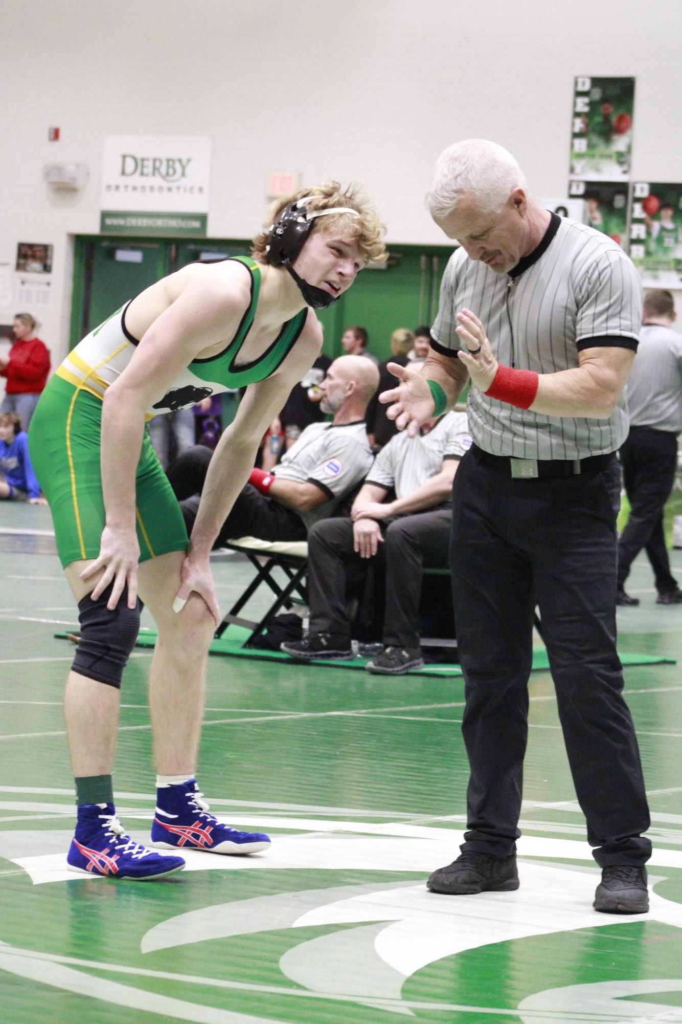 Boys Wrestling tournament at home