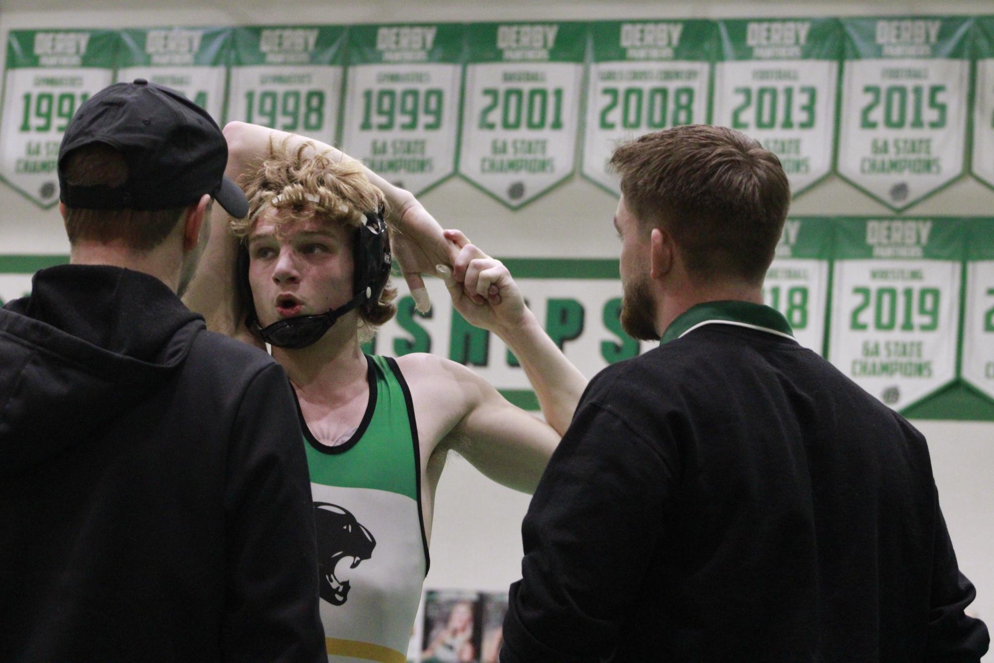 Boys Wrestling tournament at home