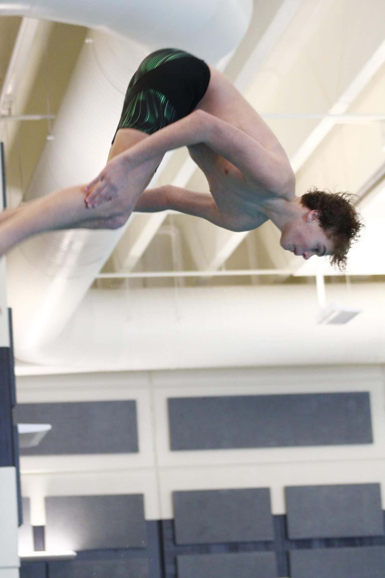 Boys senior swim and dive meet @Home