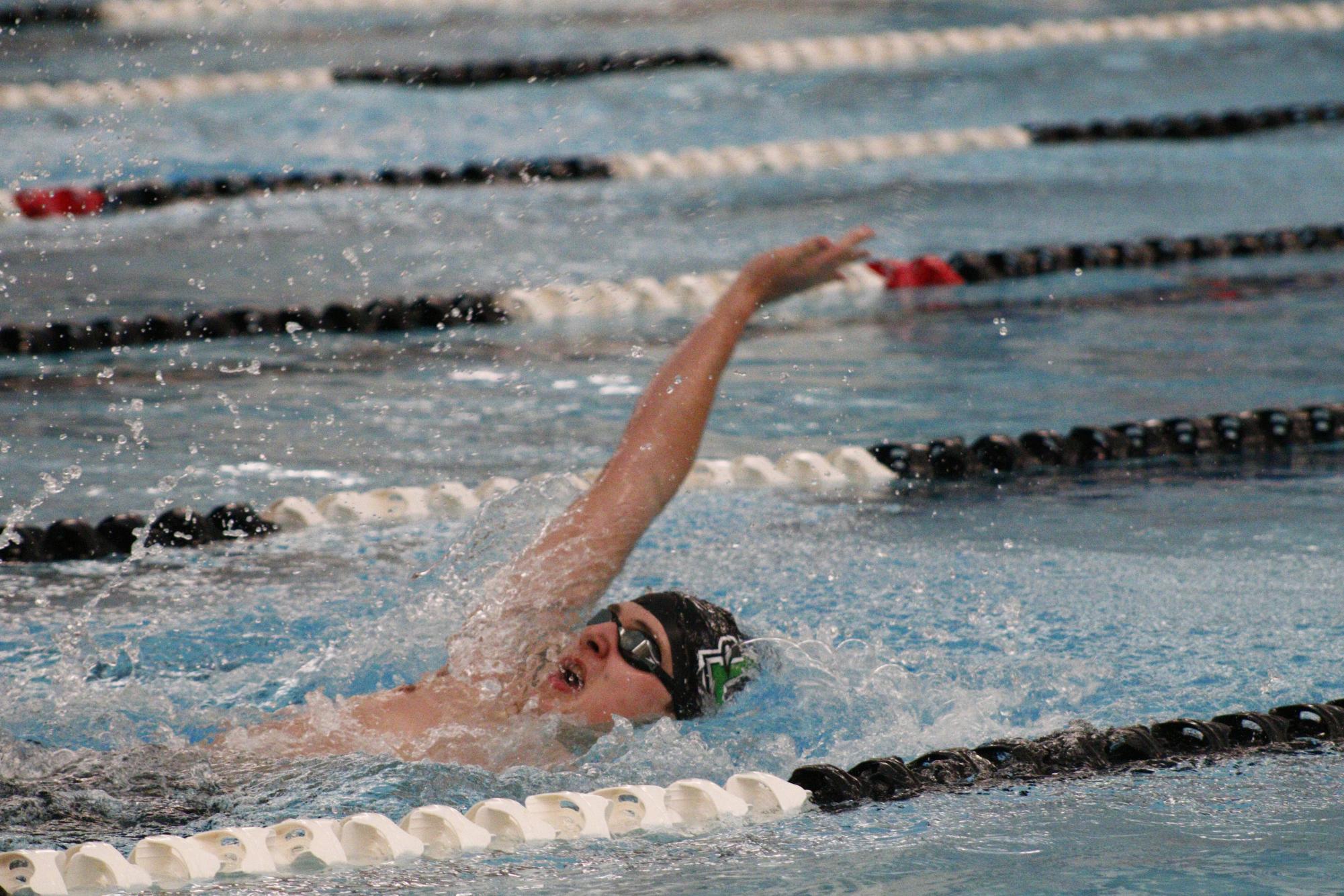 Boys swim and dive meet @Campus