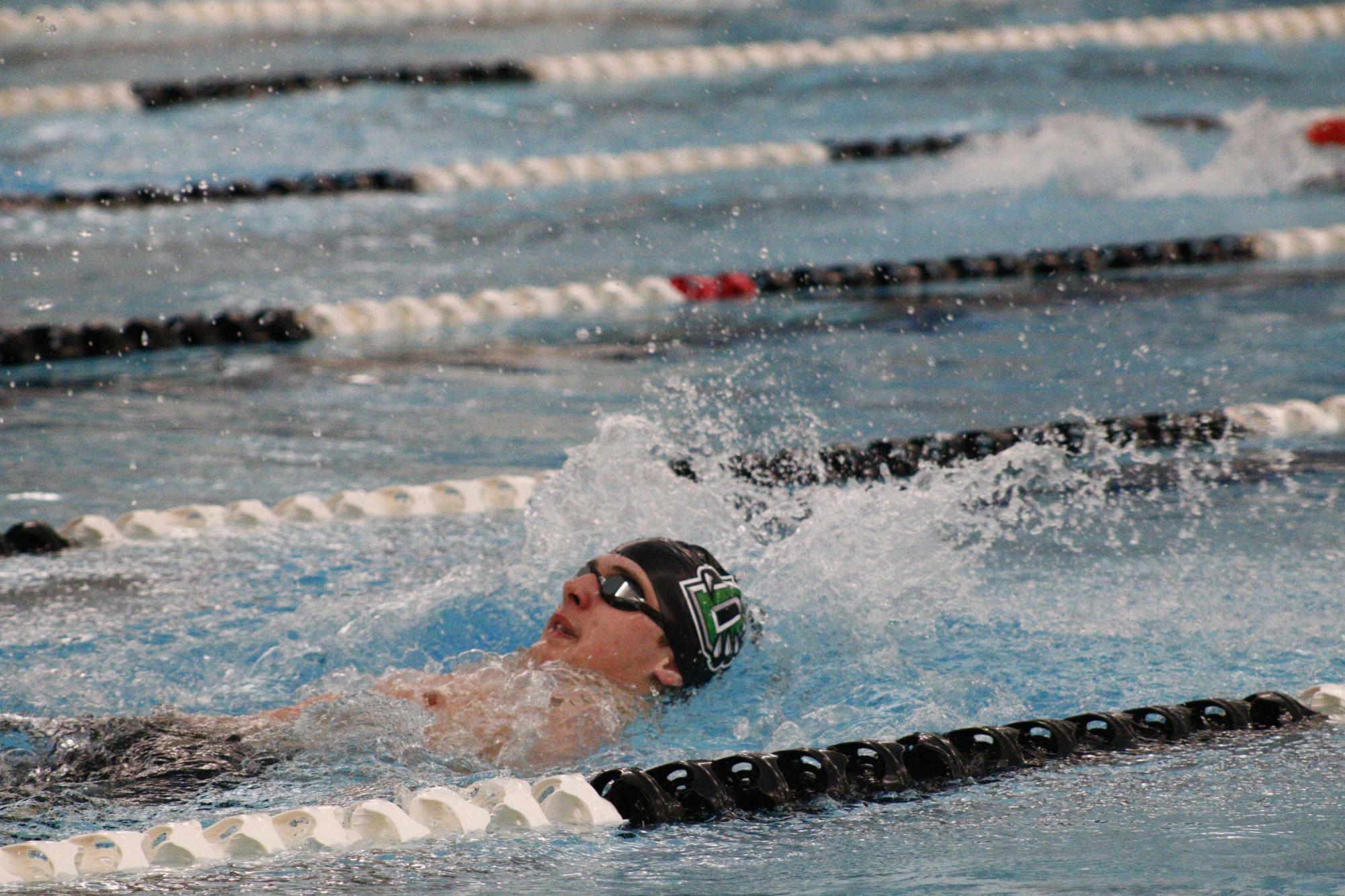 Boys swim and dive meet @Campus