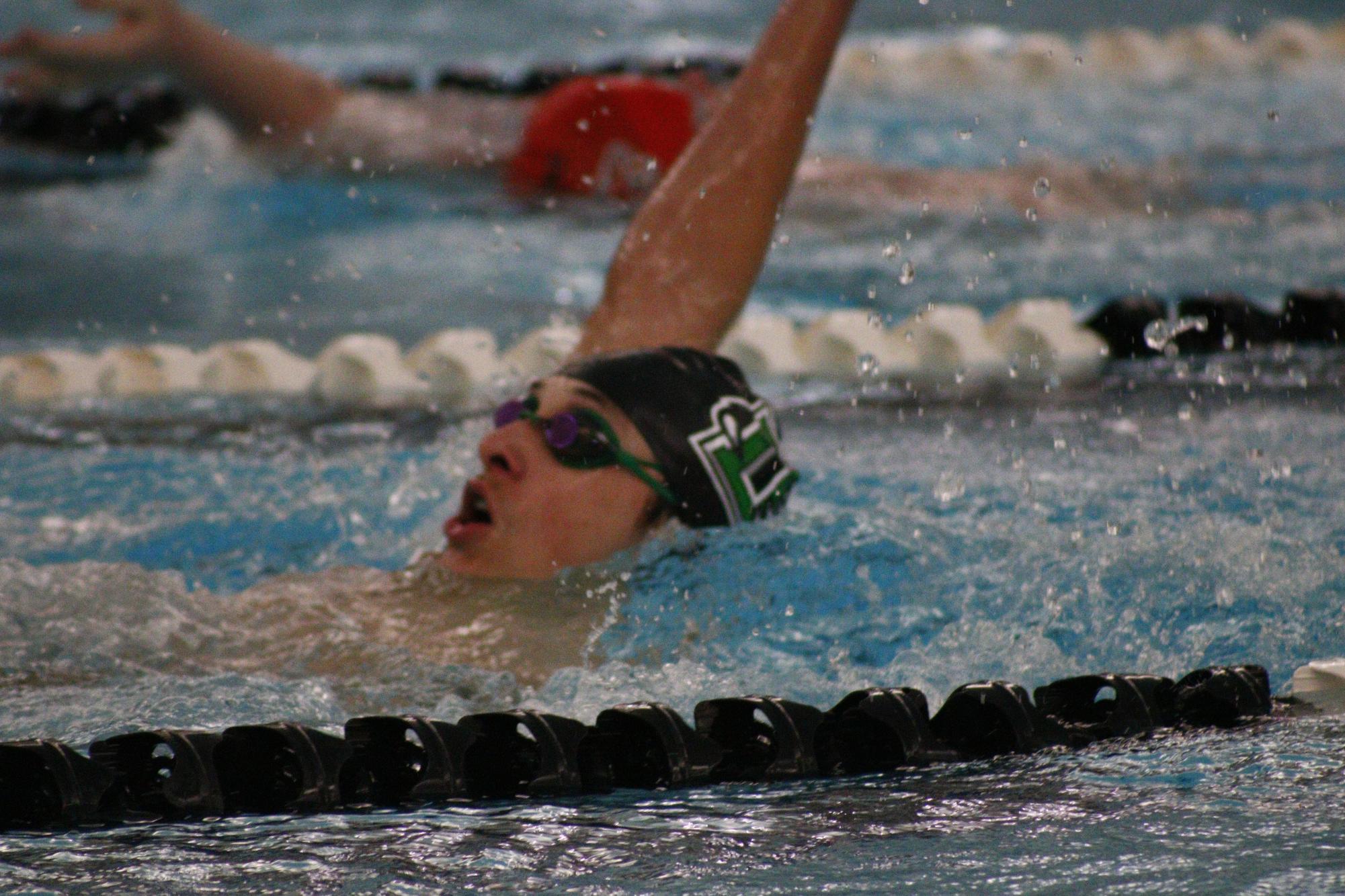 Boys swim and dive meet @Campus