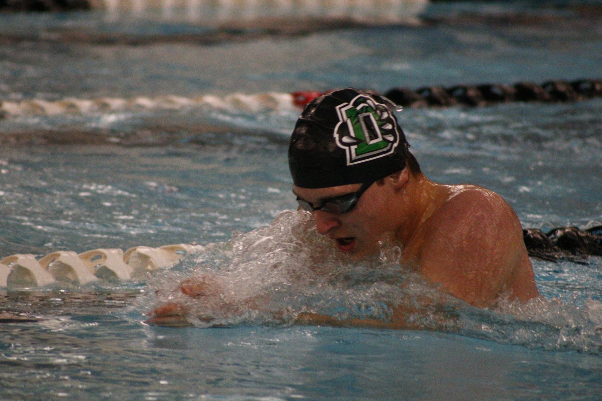 Boys swim and dive meet @Campus