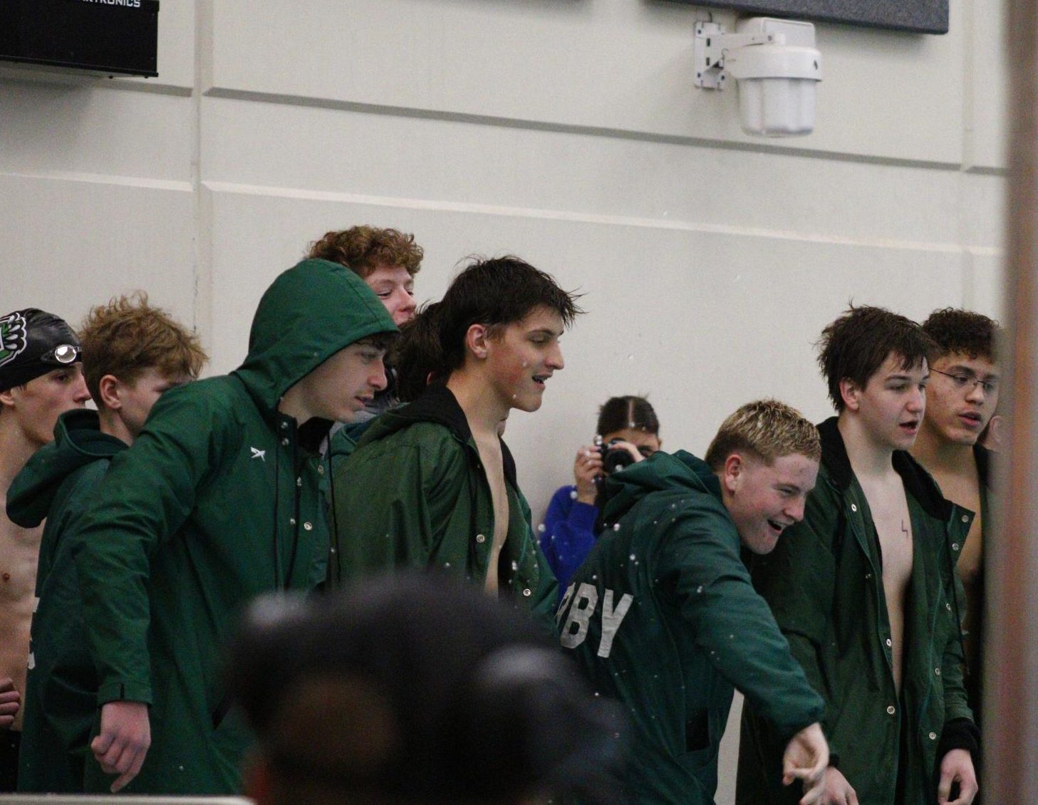 Boys swim and dive meet @Campus