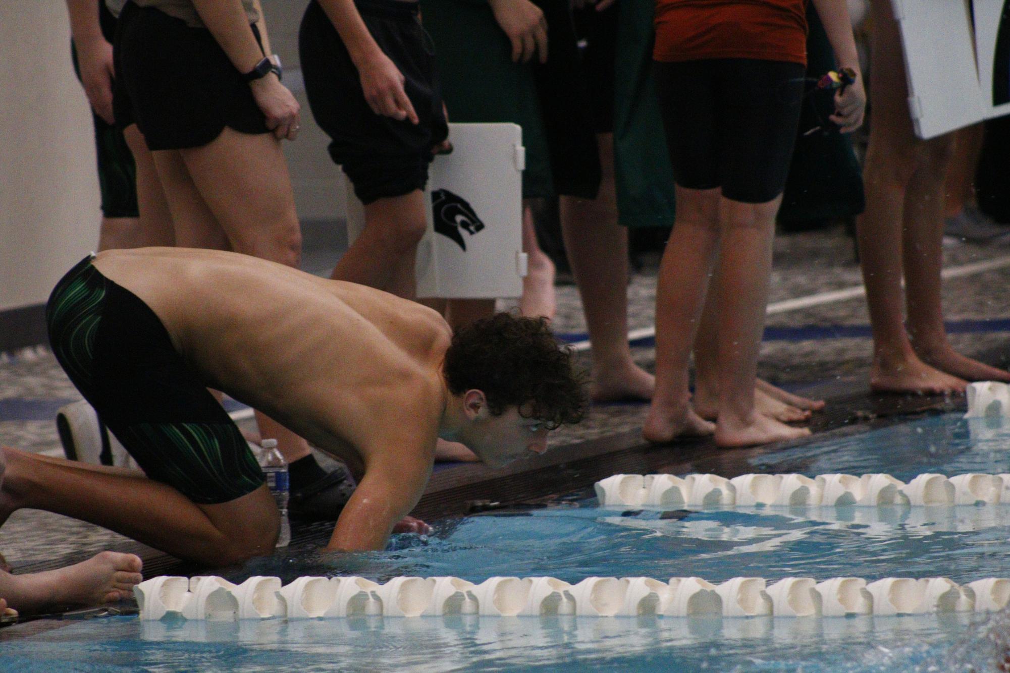 Boys swim and dive meet @Campus