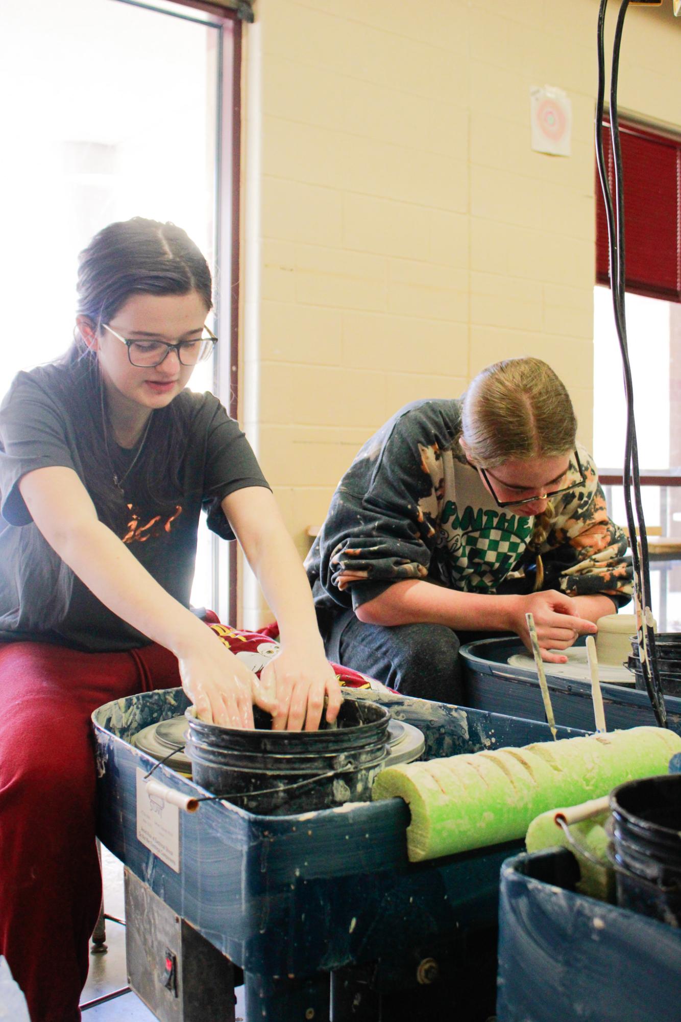 Advanced clay class (Photos by Ava Mbawuike)