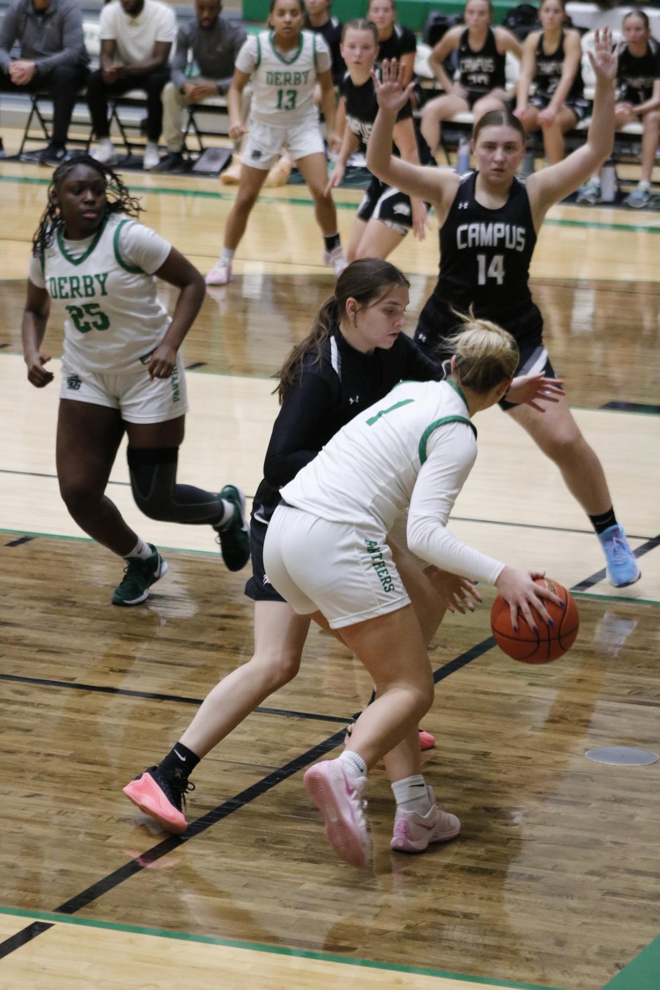 Girls Basketball vs Campus (Photos by Ella davidson)