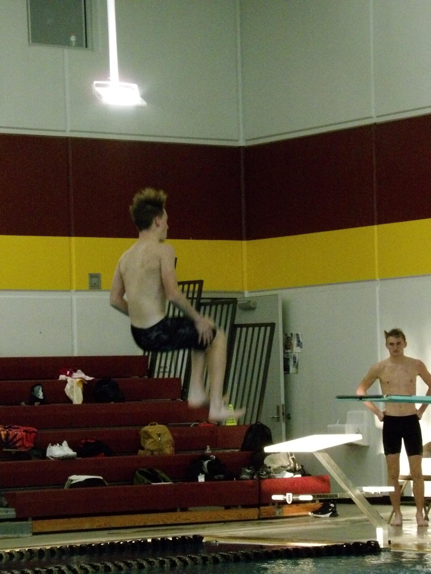 Boys dive (Photos by Tripp Stratton)